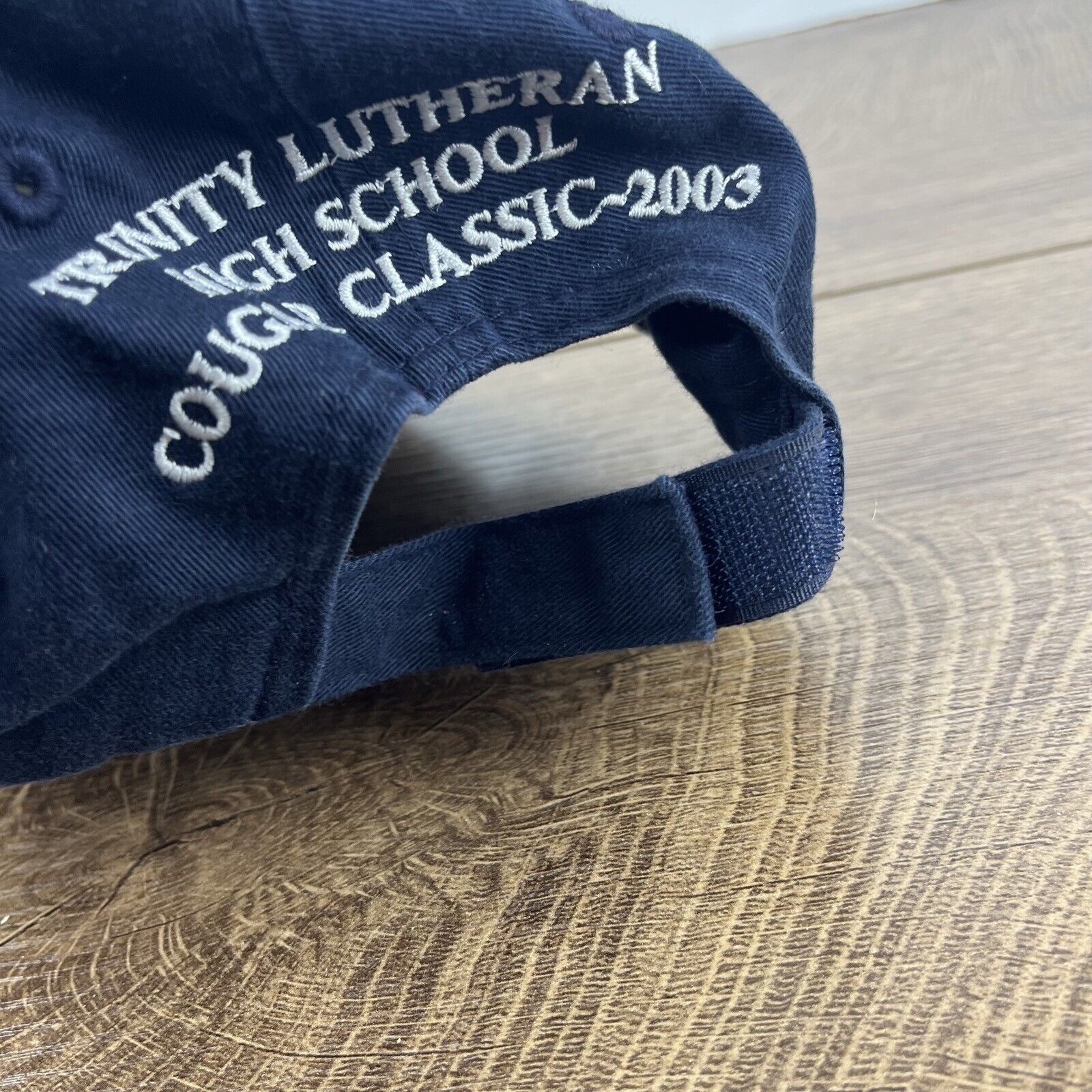 Other Trinity Lutheran High School Hat Blue Adjustable Hat Cougar Size ONE SIZE - 11 Thumbnail