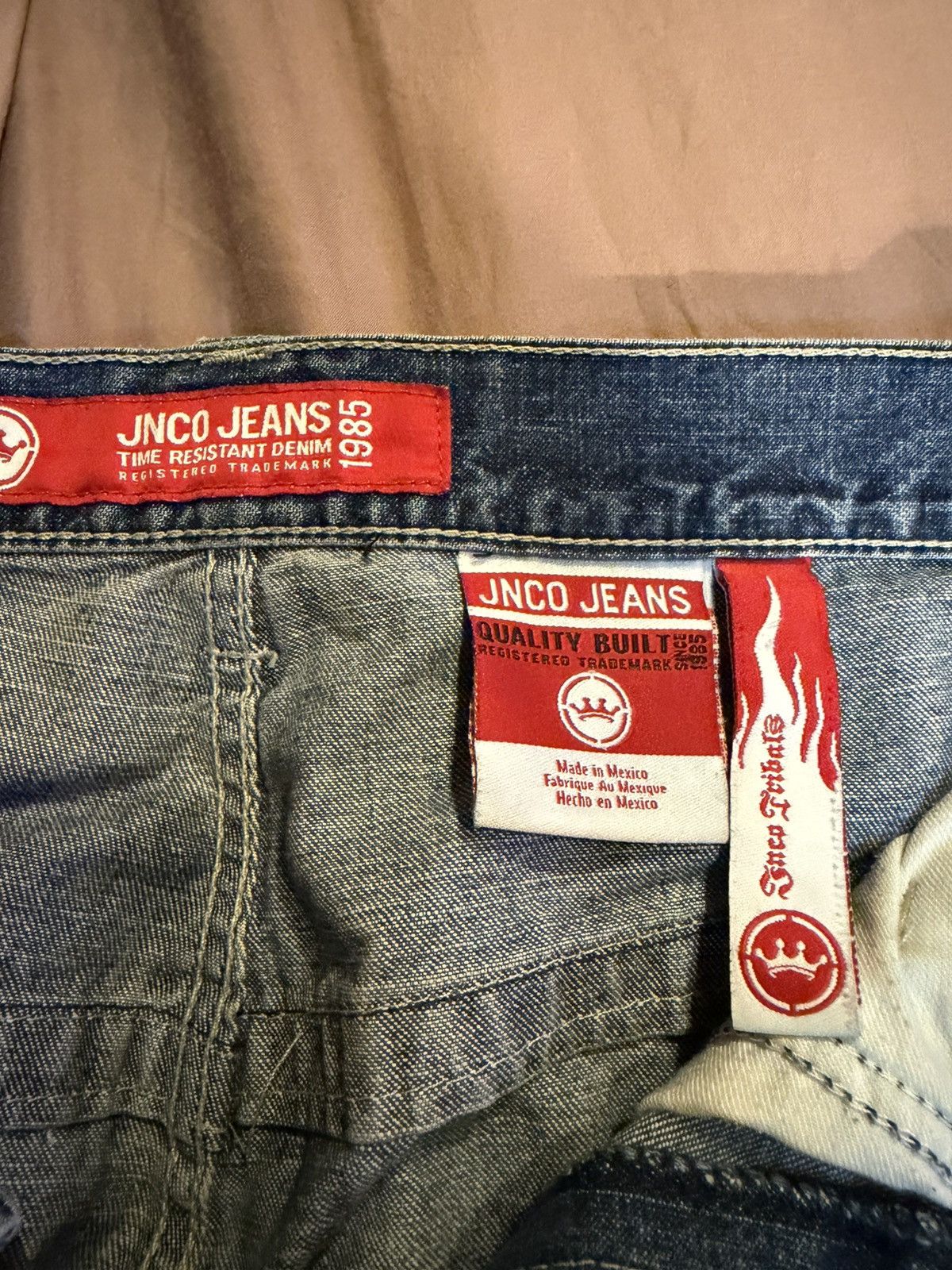 JNCO 1985 time resistant JINCO JEANS Size US 31 - 4 Thumbnail