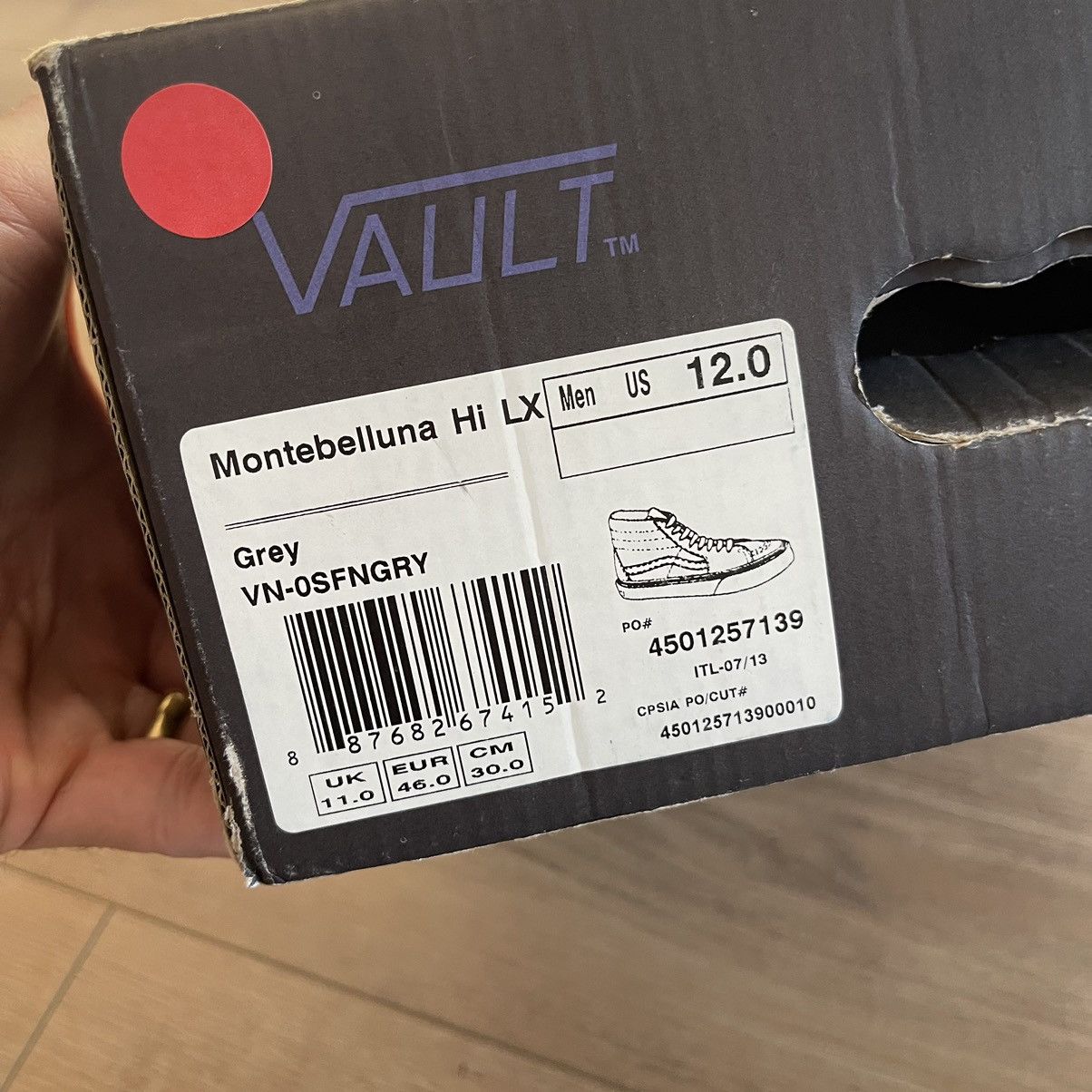 Diemme × Vans Vans Vault x Diemme Montebelluna Sk8 Hi Size US 12 / EU 45 - 6 Thumbnail