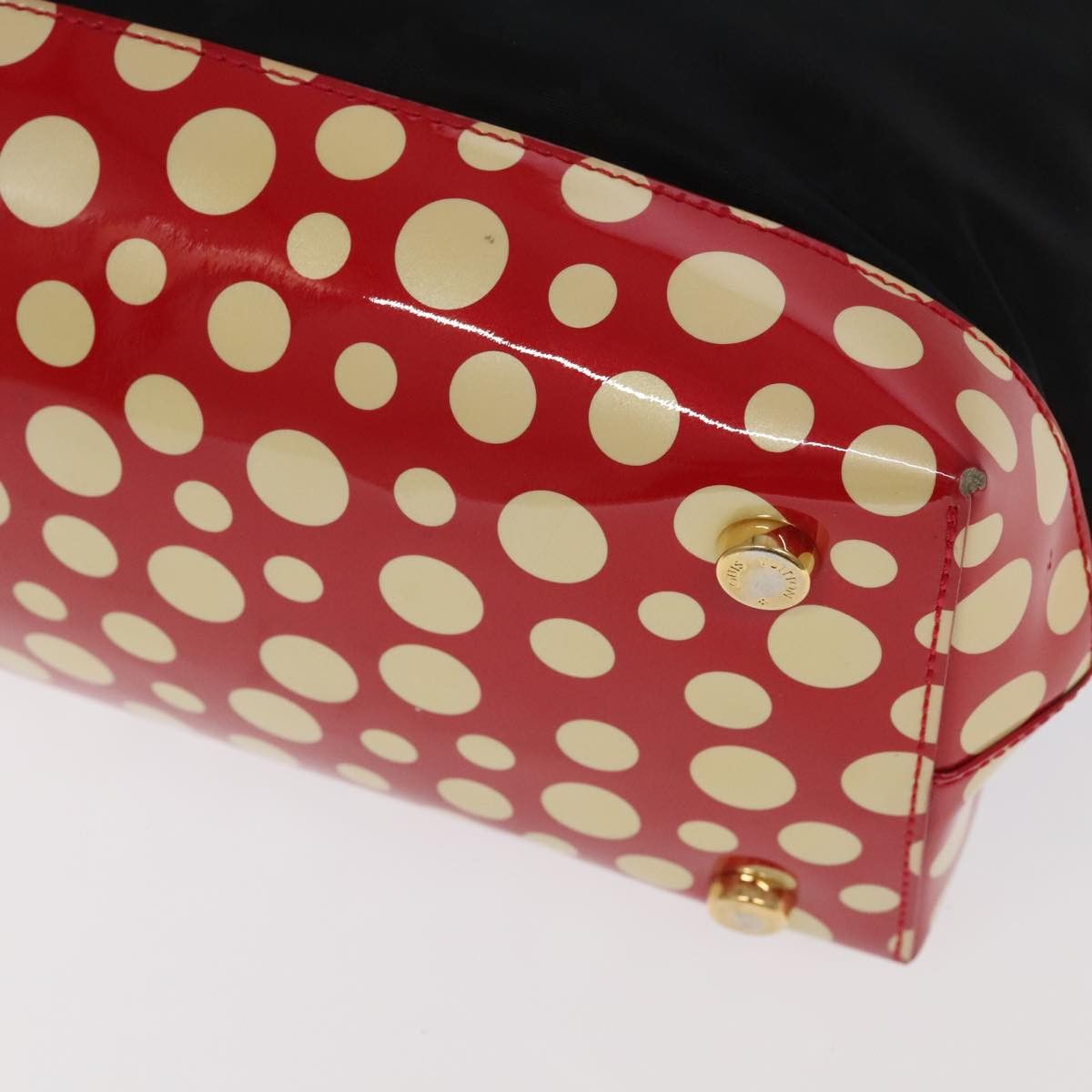Louis Vuitton LOUIS VUITTON Vernis Dot Infinity Lockit MM Hand Bag M40681 Size ONE SIZE - 15 Thumbnail