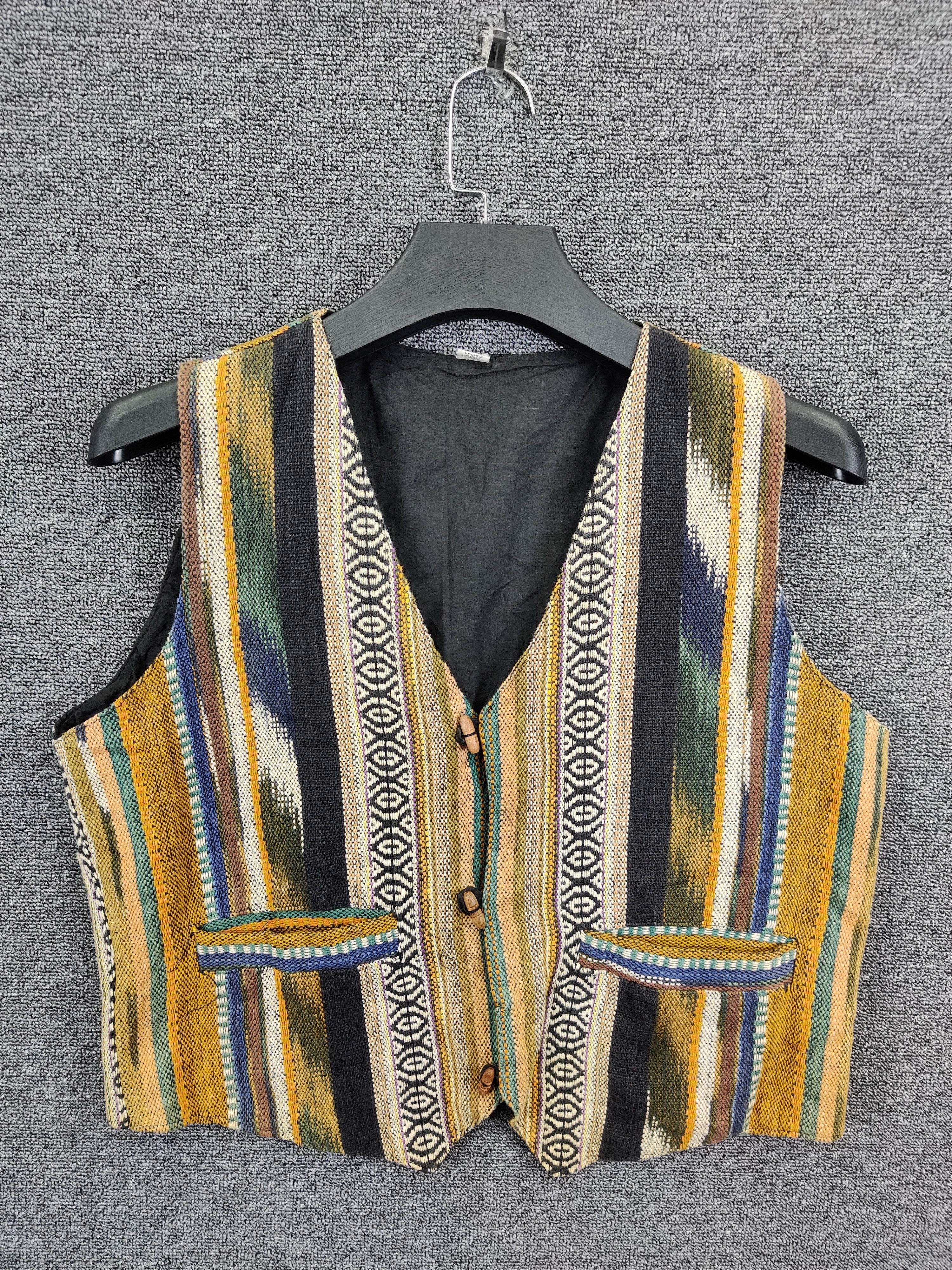 Vintage Vintage Aztech Native Vest Nice Design Size US M / EU 48-50 / 2 - 1 Thumbnail