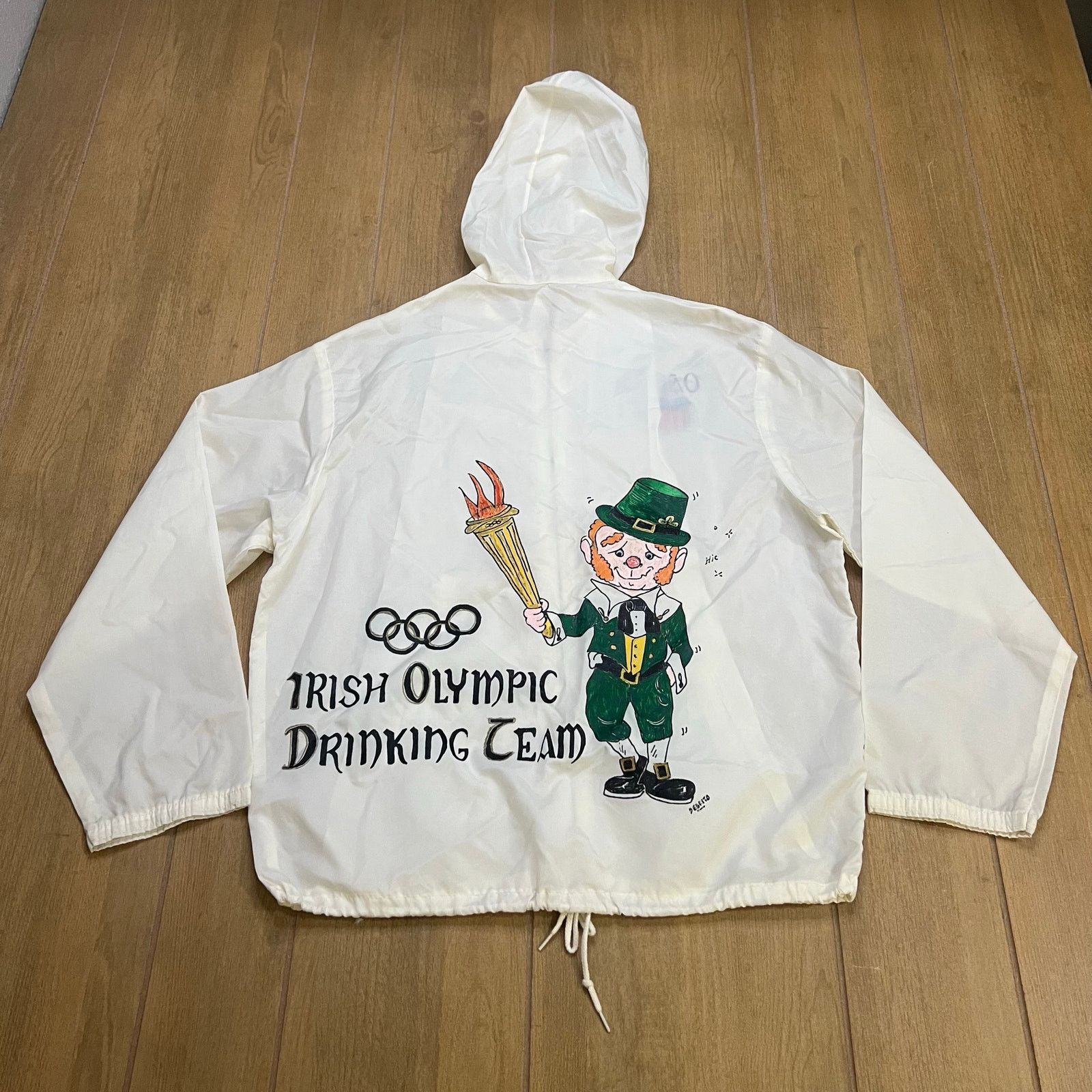Vintage Vintage Talon Zip Windbreaker Sz S/M Irish Olympic Drinking Size US M / EU 48-50 / 2 - 8 Thumbnail