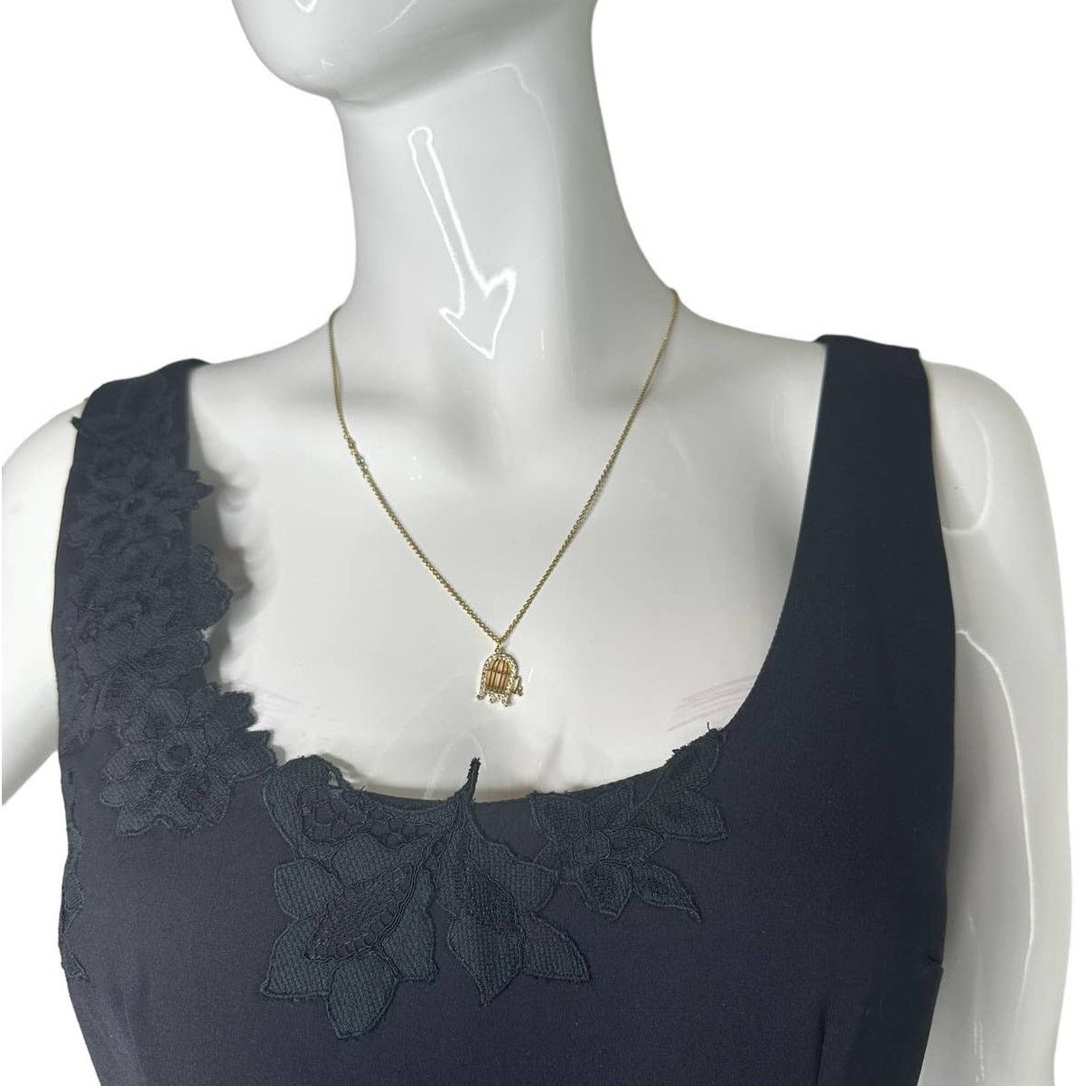 Swarovski Swarovski LOONEY TUNES TWEETY'S CAGE NECKLACE Size ONE SIZE - 9 Thumbnail