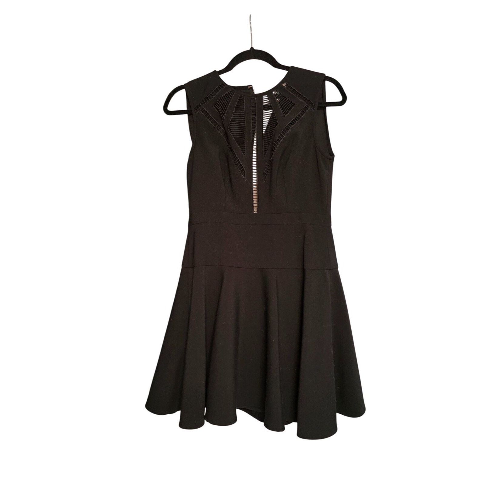 Bcbgmaxazria BCBG Max Azria Black Sleeveless Fit & Flare Dress Size 2 Size XS / US 0-2 / IT 36-38 - 1 Thumbnail