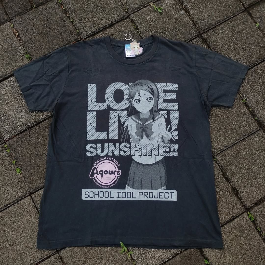Anime Love Live! Aqours Riko Sakurauchi Anime Tee Size US L / EU 52-54 / 3 - 1 Thumbnail