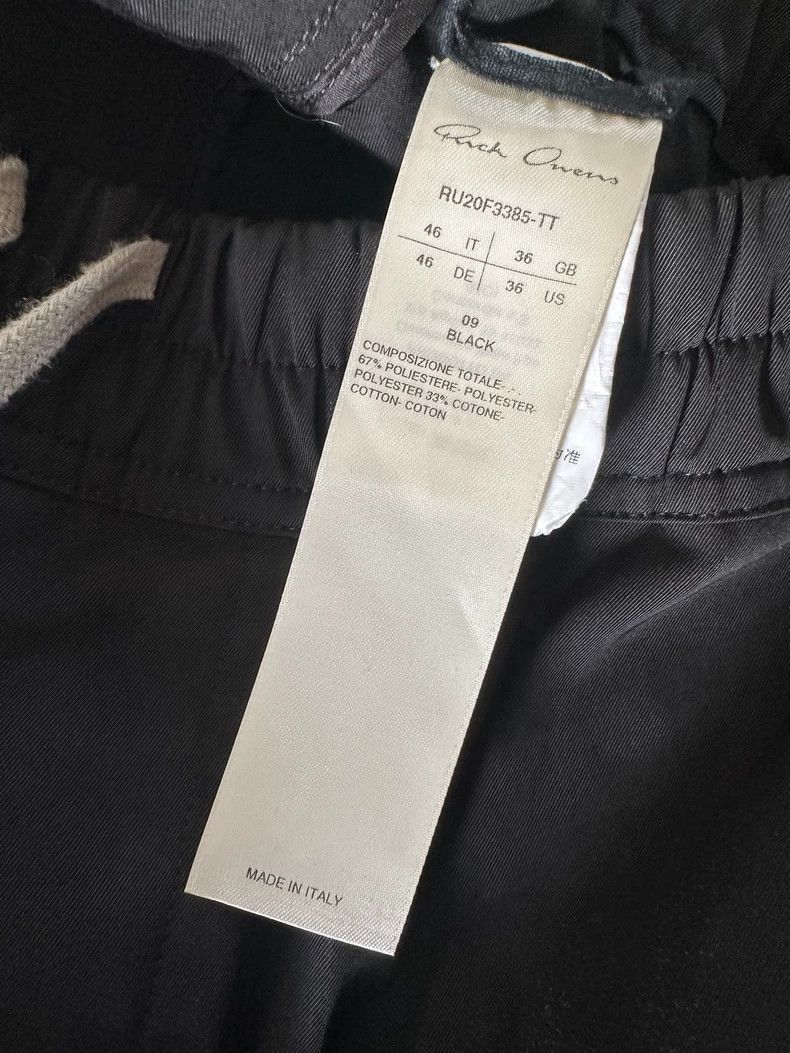 Rick Owens rick owens ro cropped pants for men-2508 Size US 44 / EU 60 - 3 Thumbnail