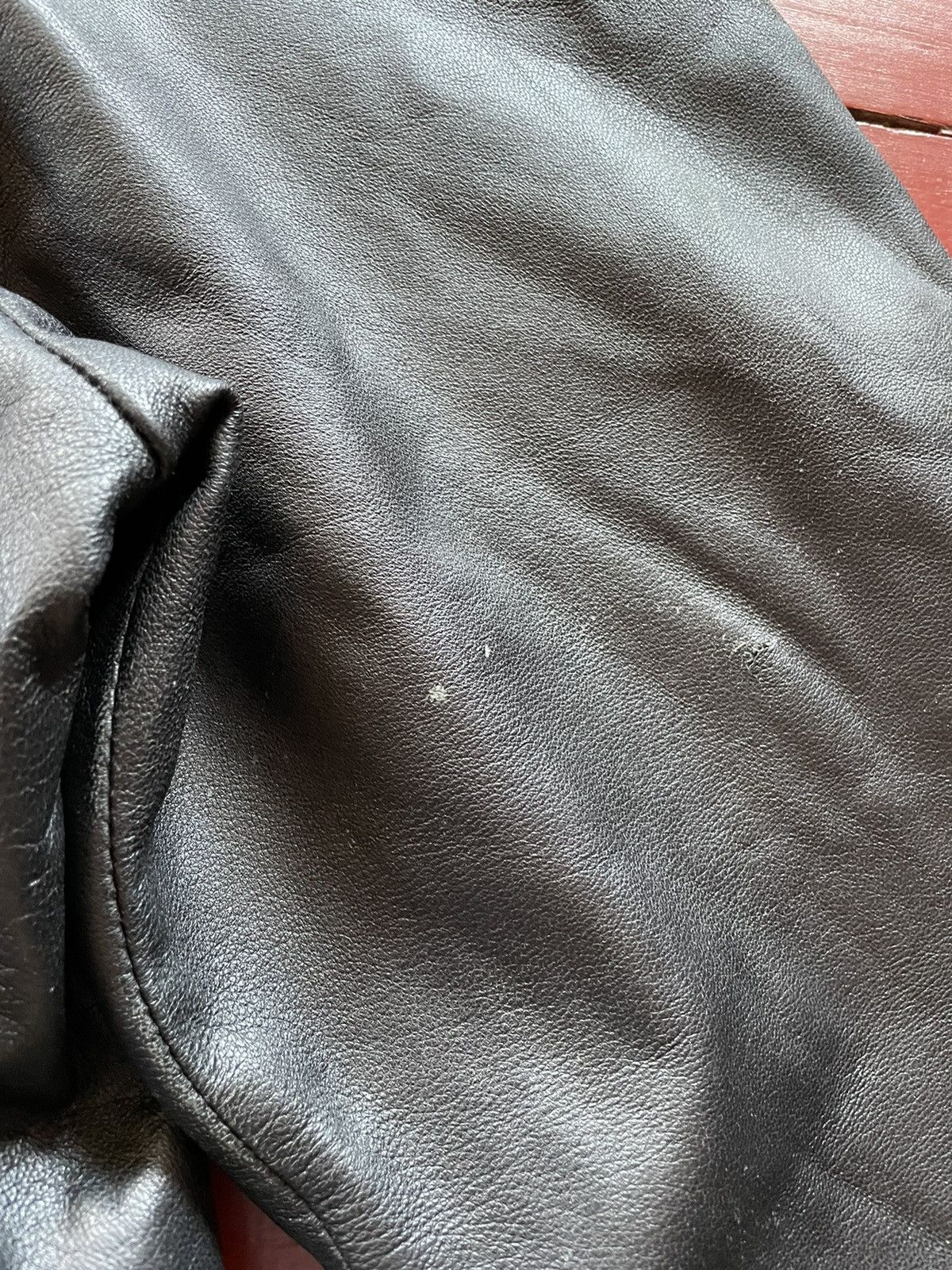 Japanese Brand Louis Chavlon Zipper Leather Jacket Matrix Size US L / EU 52-54 / 3 - 9 Thumbnail