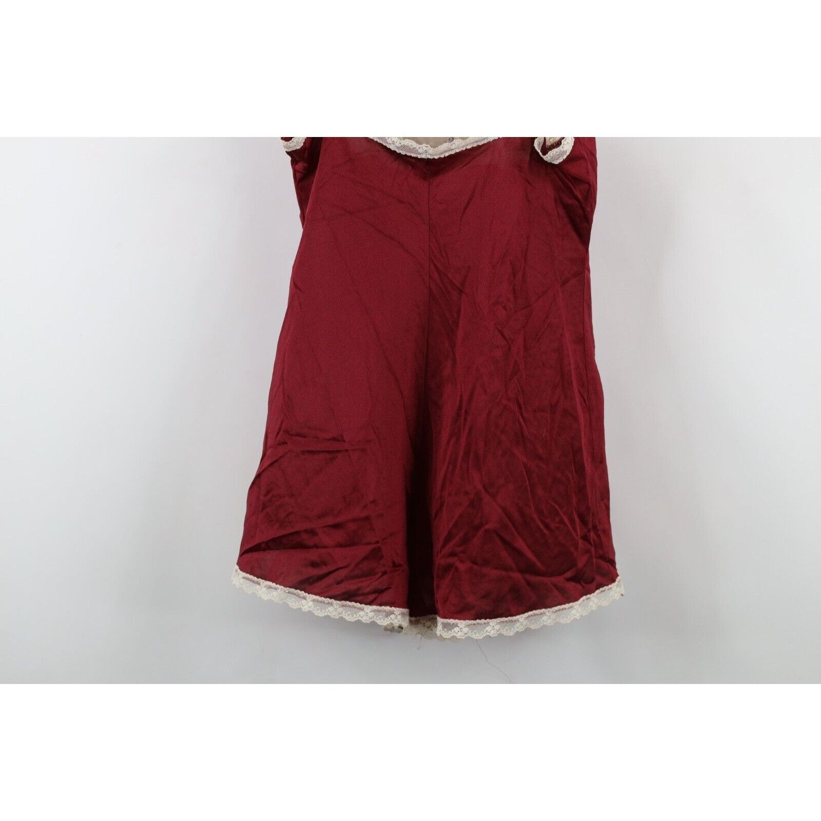 Vintage Vintage 60s 70s Rockabilly Hollywood Lace Snap Crotch Romper Size M / US 6-8 / IT 42-44 - 14 Thumbnail