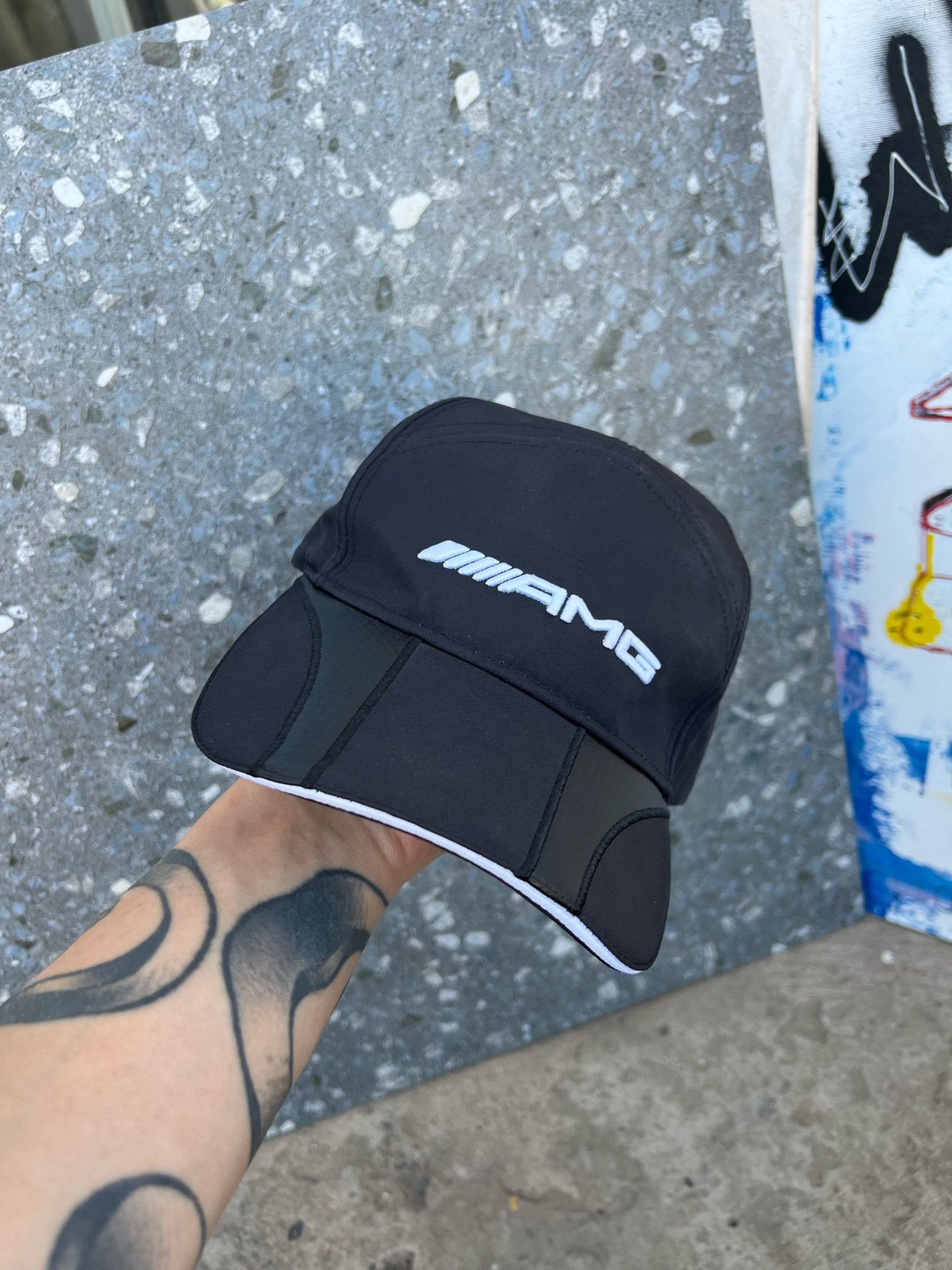 Formula 1 × Mercedes-Benz × Vintage Mercedes AMG Petronas Racing Hat Size ONE SIZE - 3 Thumbnail