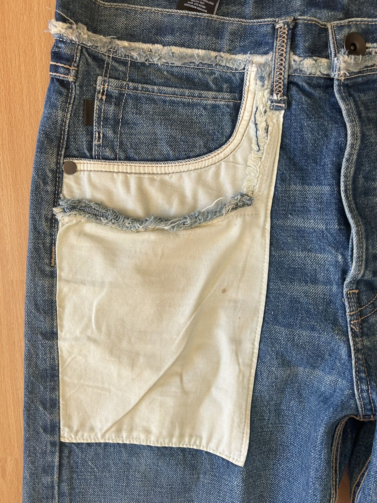 Helmut Lang Helmut Lang Inside Out Jeans Size US 27 - 3 Thumbnail