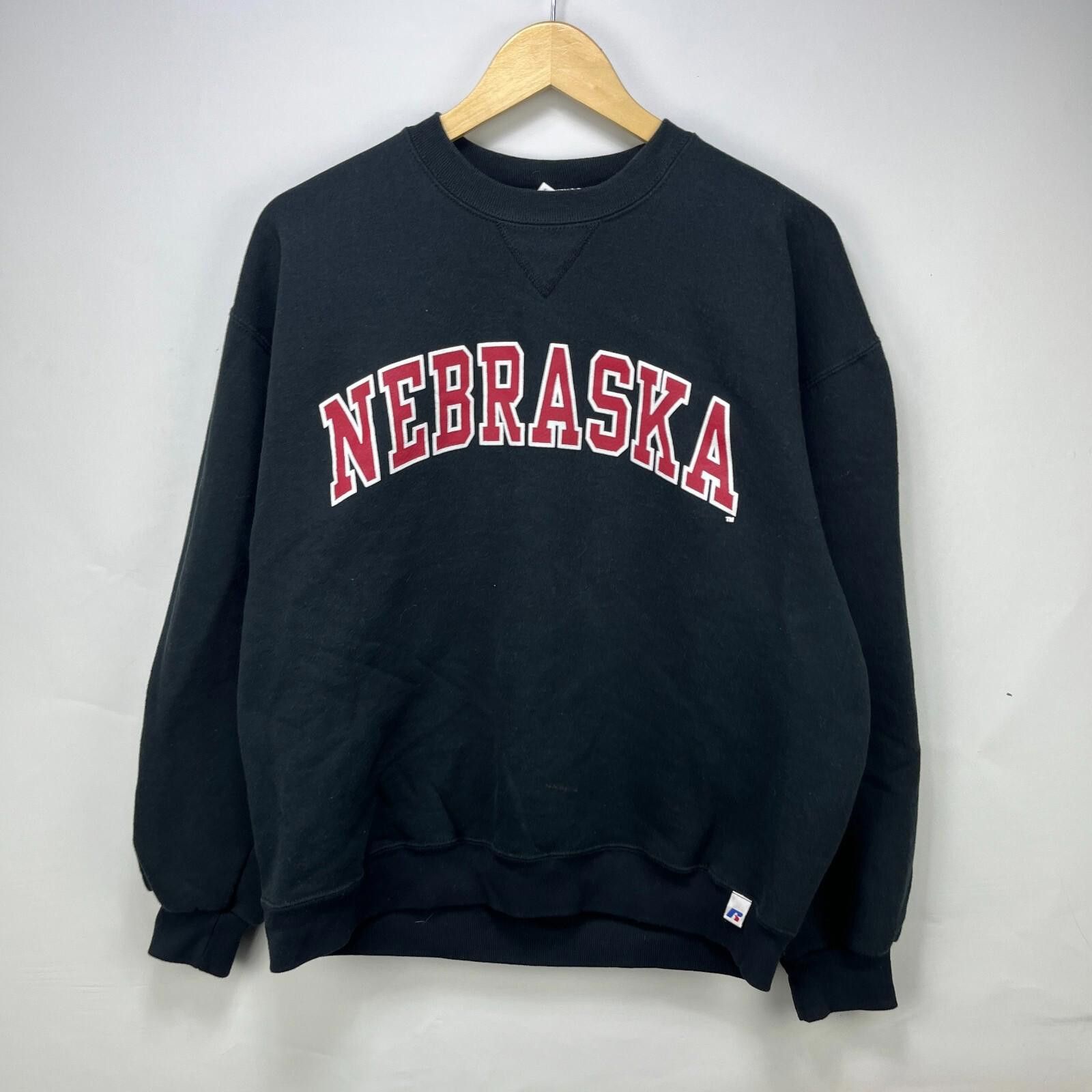 Russell Athletic Vintage Russell Nebraska Cornhuskers Sweatshirt Large Size ONE SIZE - 1 Thumbnail