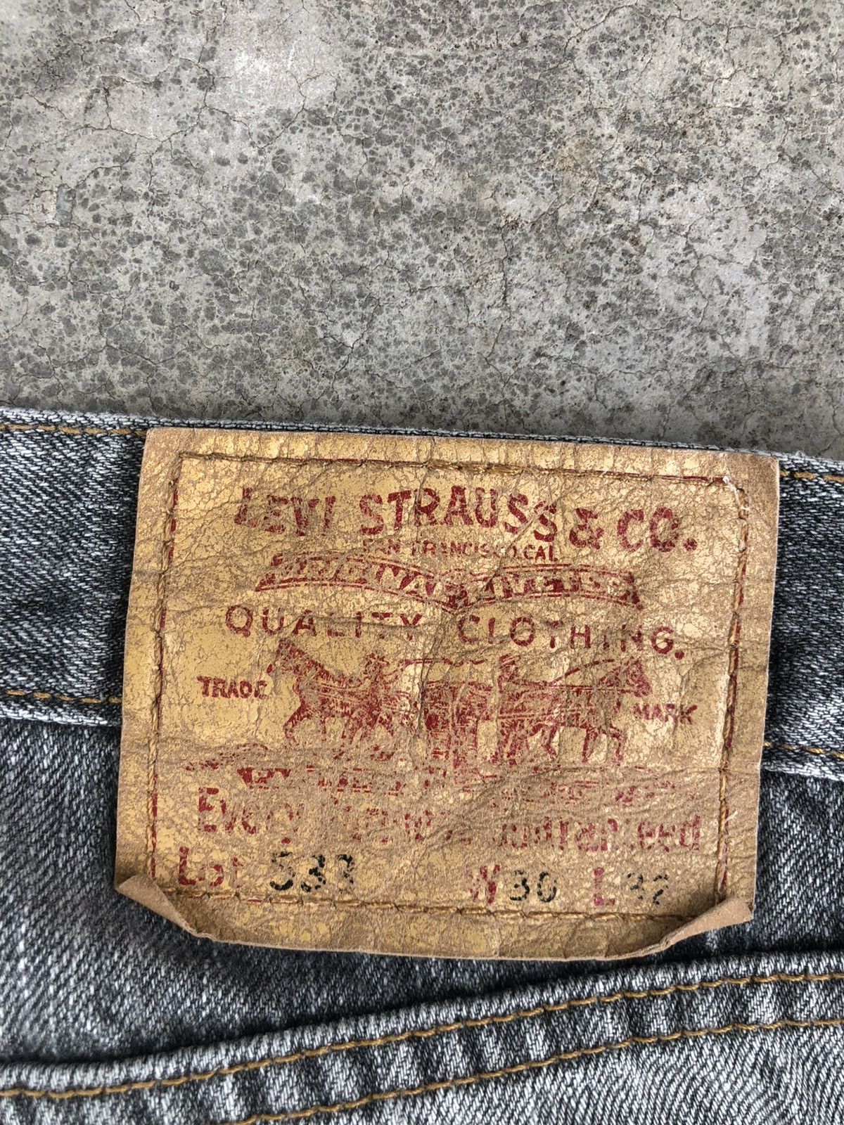 Levi's Vintage Levis 533 Distressed Denim Made in japan Size US 30 / EU 46 - 18 Thumbnail