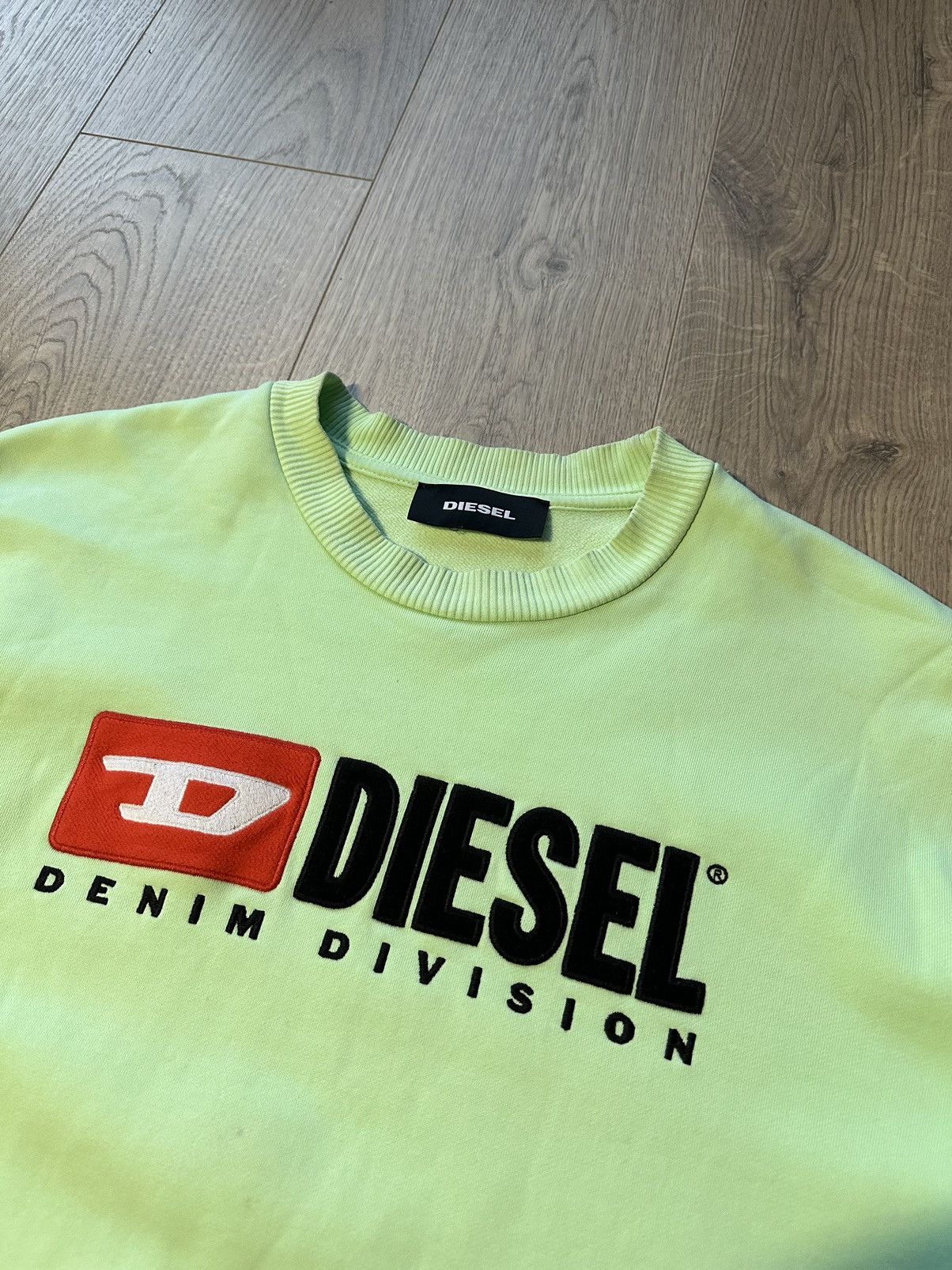 Diesel Diesel Vintage Denim Division Sweatshirt Avant Garde Size US L / EU 52-54 / 3 - 3 Thumbnail
