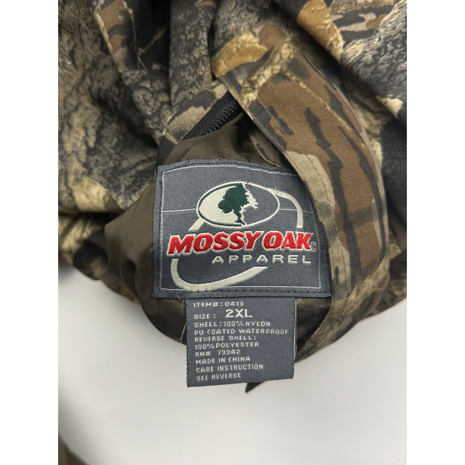 Vintage Vintage Mossy Oak Nylon Fleece Reversible Size XXL Size US XXL / EU 58 / 5 - 5 Thumbnail