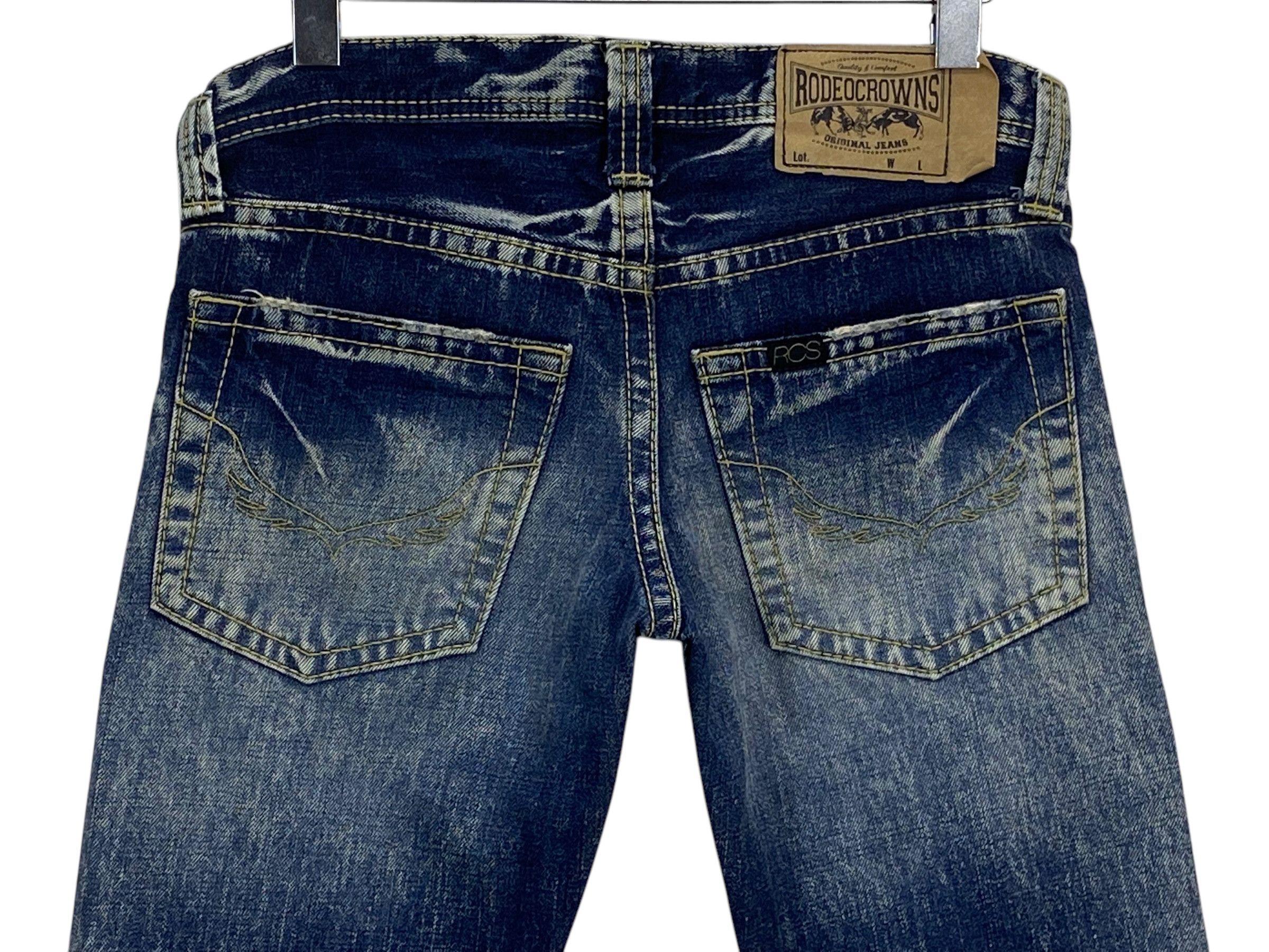 Other Rodeo Crown Jeans New Age Cowboy Jeans Made in Japan Size 26" / US 2 / IT 38 - 6 Thumbnail