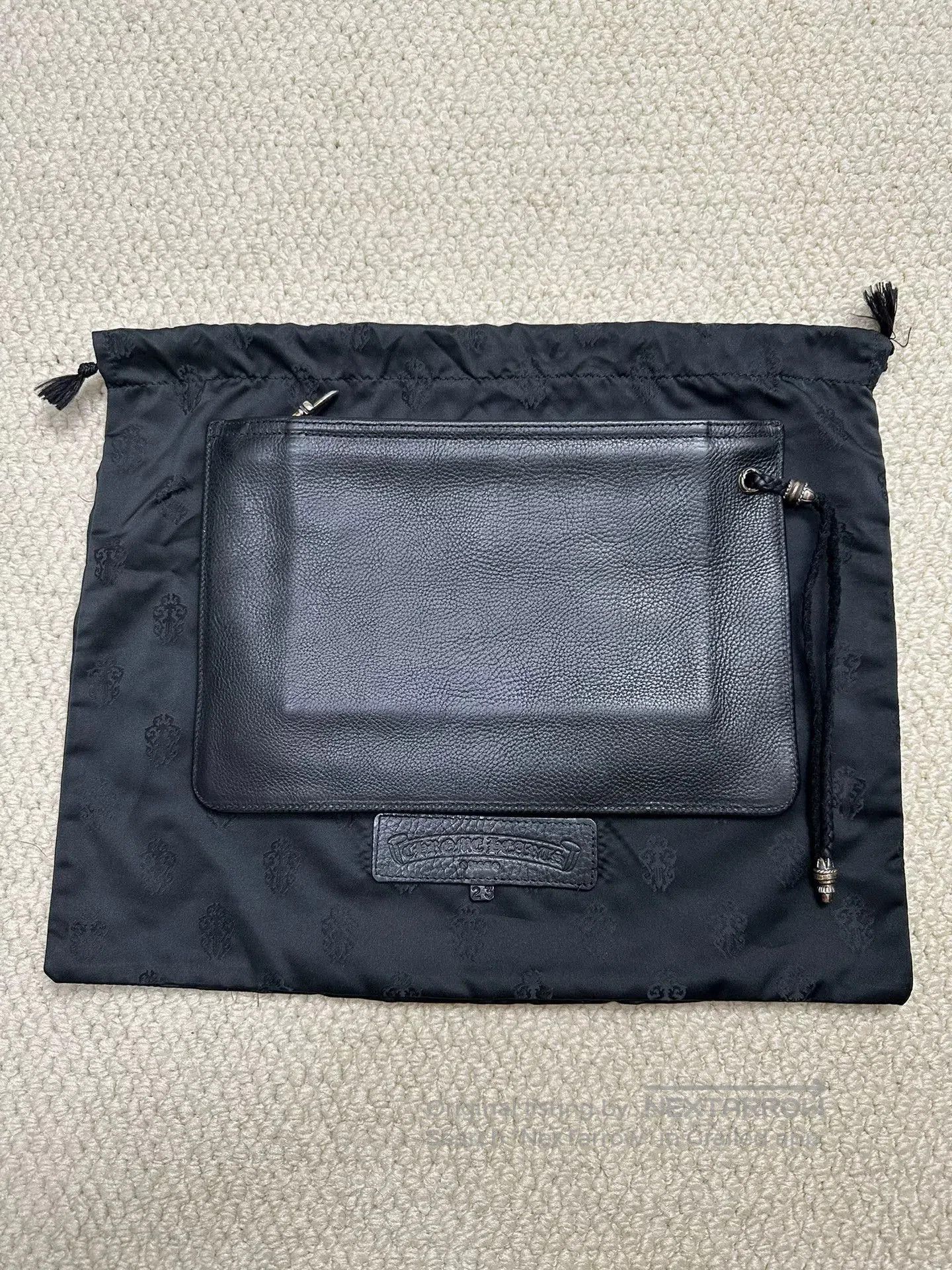 Chrome Hearts Chrome Hearts Black Sword Zipper Clutch. Size ONE SIZE - 2 Thumbnail
