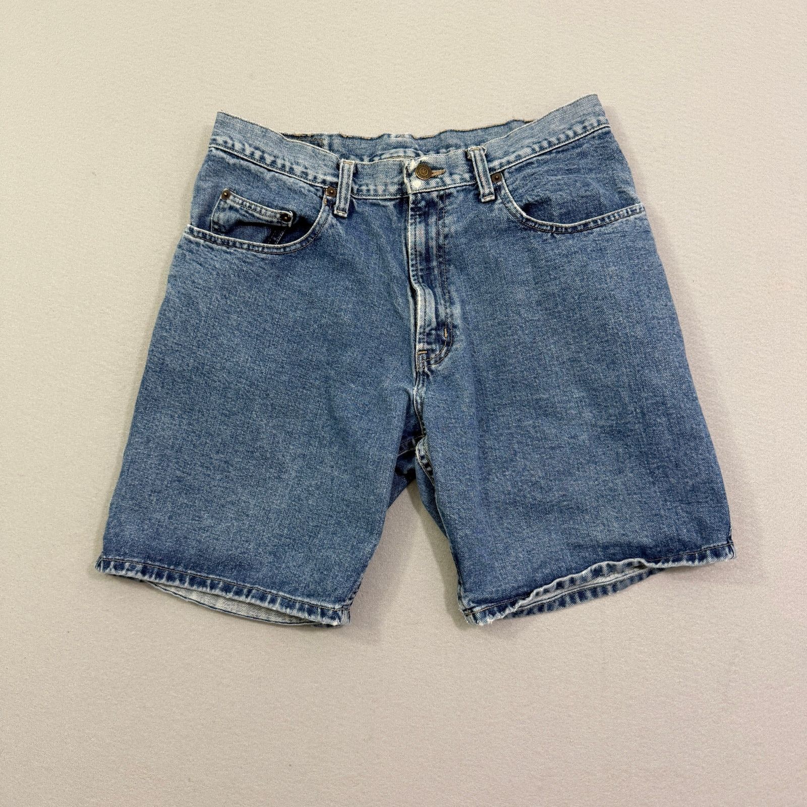 Vintage Vintage Mossimo Jean Shorts Men's 32 Blue 10" Inseam Jorts Size US 32 / EU 48 - 1 Thumbnail