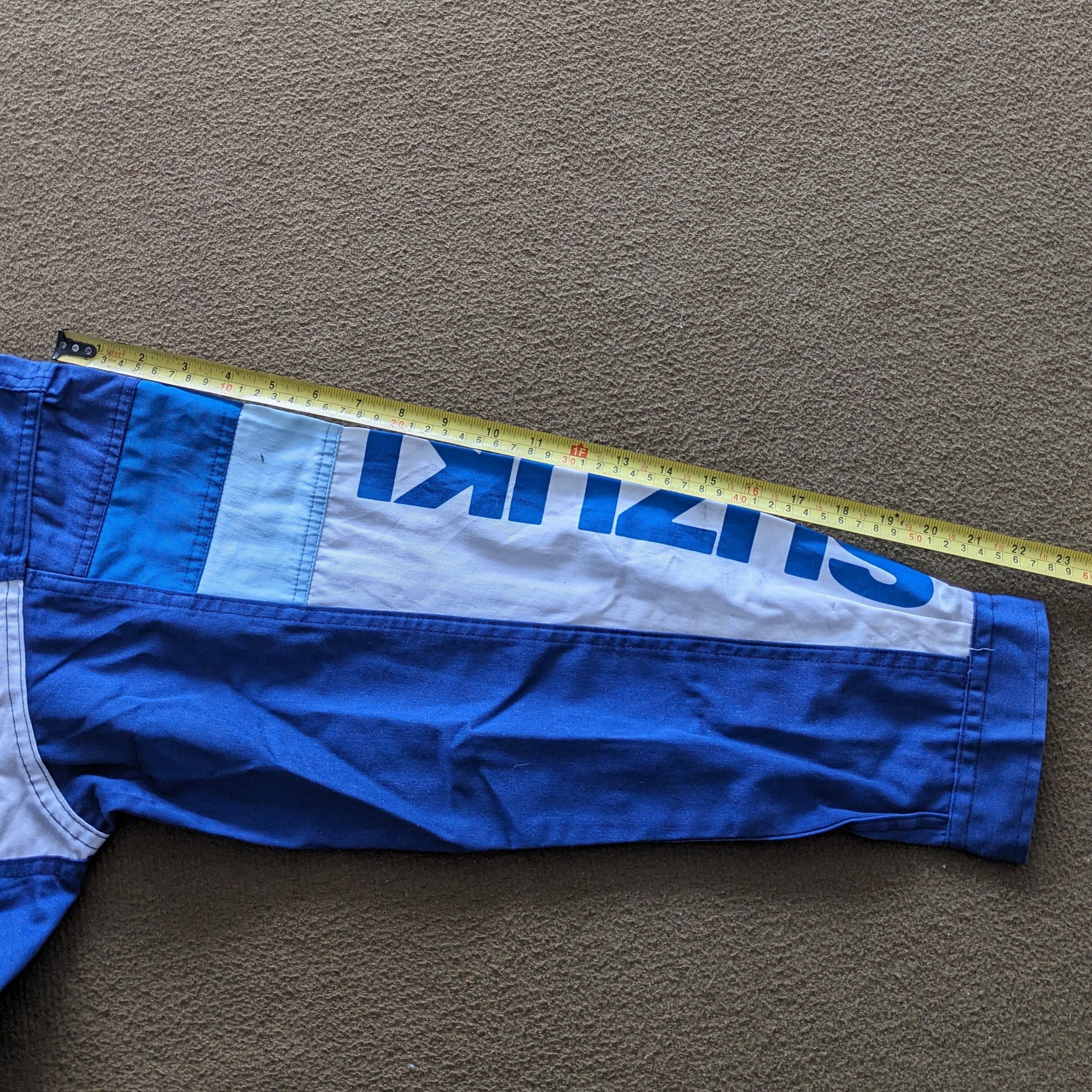 Vintage Vintage TEAM SUZUKI Japanese Racing Coverall Workwear Jacket Size US M / EU 48-50 / 2 - 7 Thumbnail