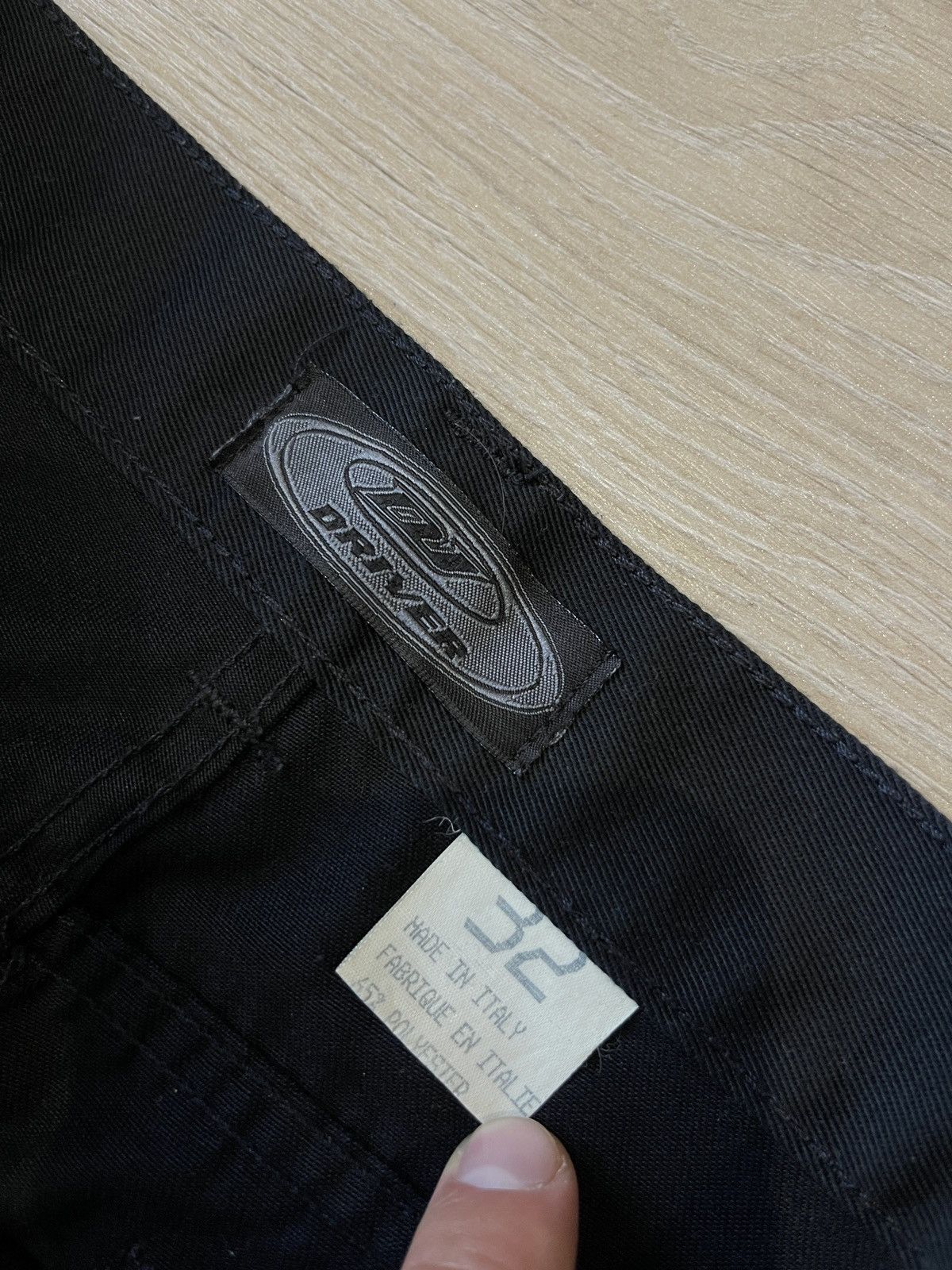 Vintage Vintage men’s driver trousers pants black 32 Size US 32 / EU 48 - 4 Thumbnail