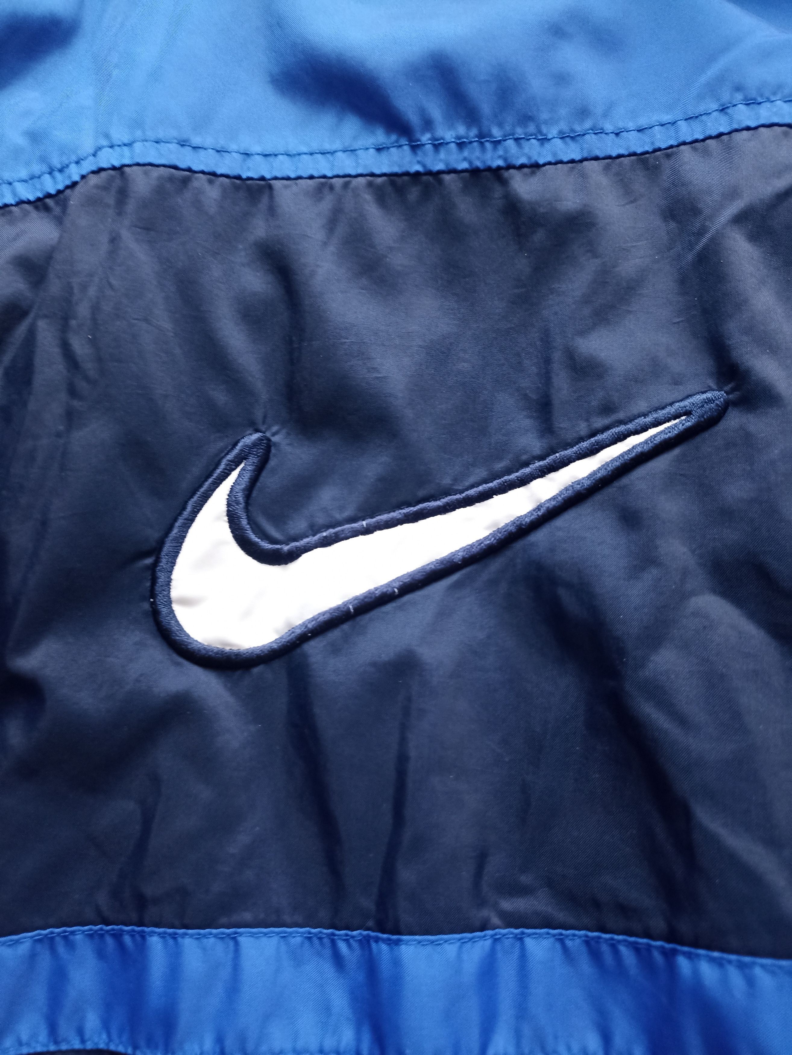 Nike blue nike jacket fashion y2k oldschool Size US L / EU 52-54 / 3 - 2 Thumbnail
