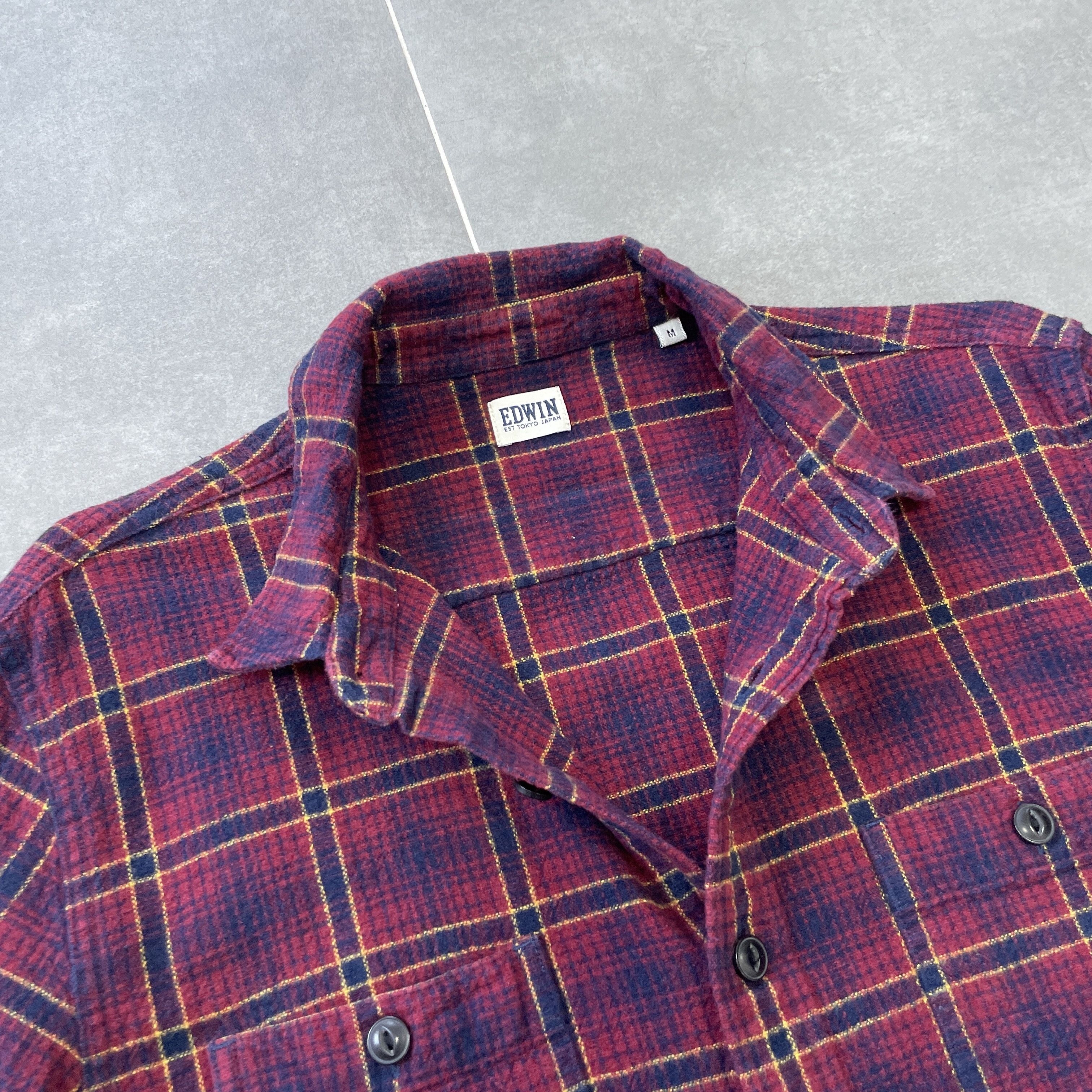 Edwin Edwin Labour Button Shirt Size M Size US M / EU 48-50 / 2 - 10 Thumbnail