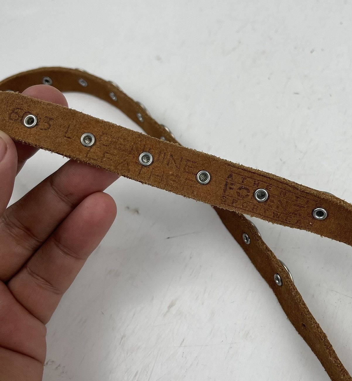 Japanese Brand × Seditionaries rare tiny studded belt tc36 Size 34 - 6 Thumbnail