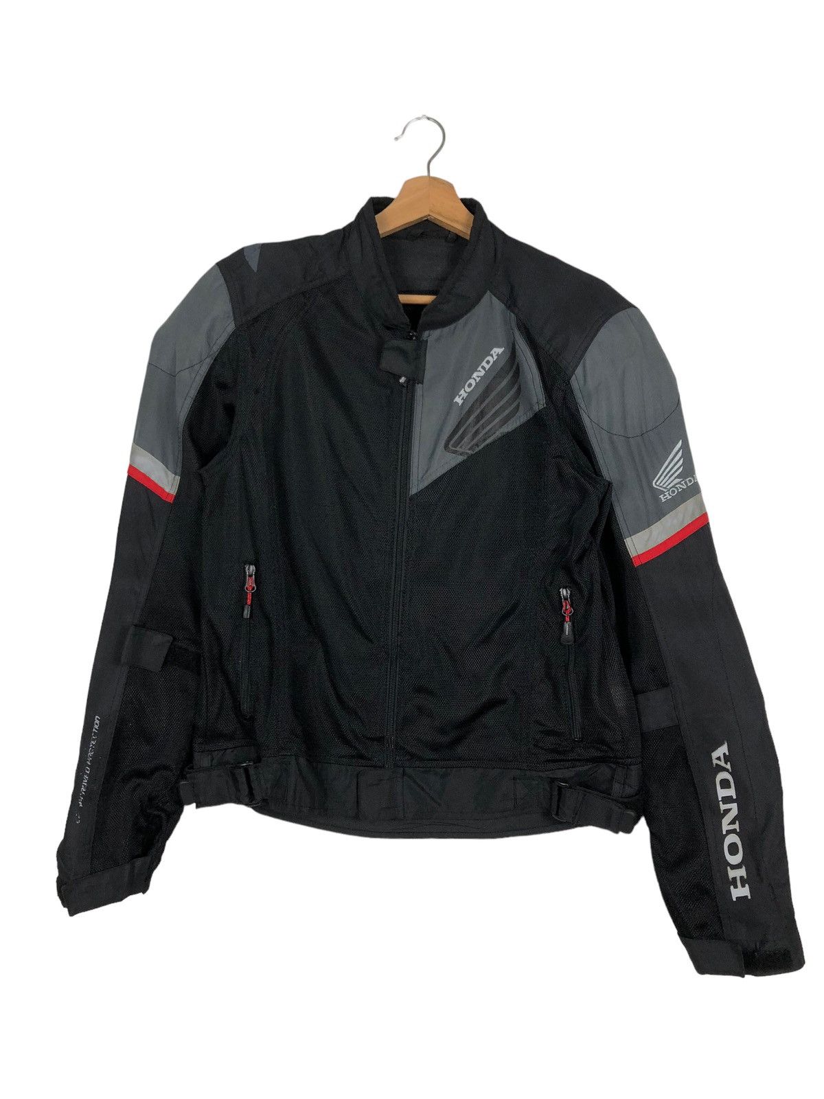 Japanese Brand 🔥90s Vintage Honda Racing Motorcycle Jacket With Pad Safety Size US L / EU 52-54 / 3 - 1 Thumbnail