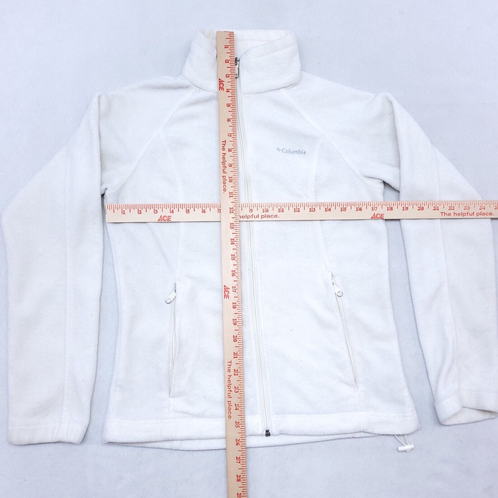 Columbia Columbia Long Sleeve Zip Up Jacket Women Size Medium M White Size M / US 6-8 / IT 42-44 - 8 Thumbnail