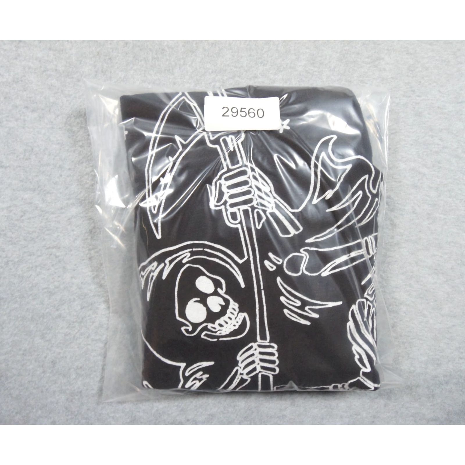 Vintage aLab Skateboard T-Shirt Mens Large Black Crew Neck Grim Reaper Skull Streetwear Size US L / EU 52-54 / 3 - 8 Thumbnail