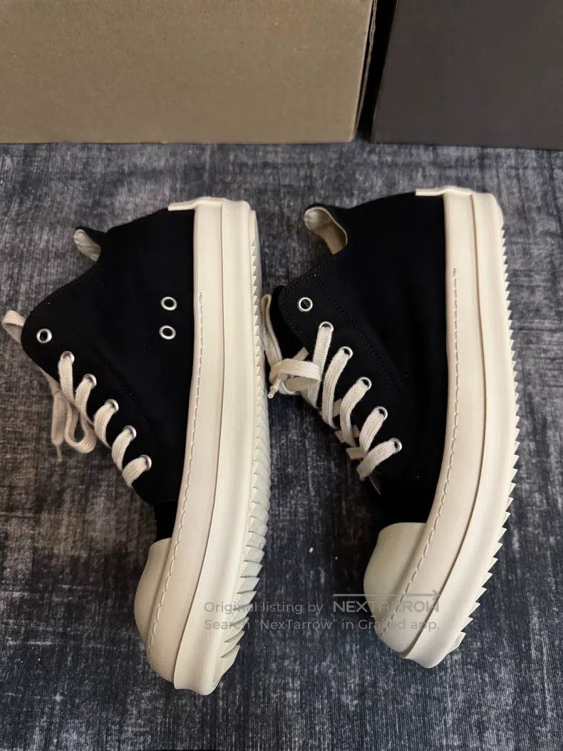 Rick Owens Rick Owens Duplex silk low-top large Converse shoes Size US 9 / EU 42 - 4 Thumbnail