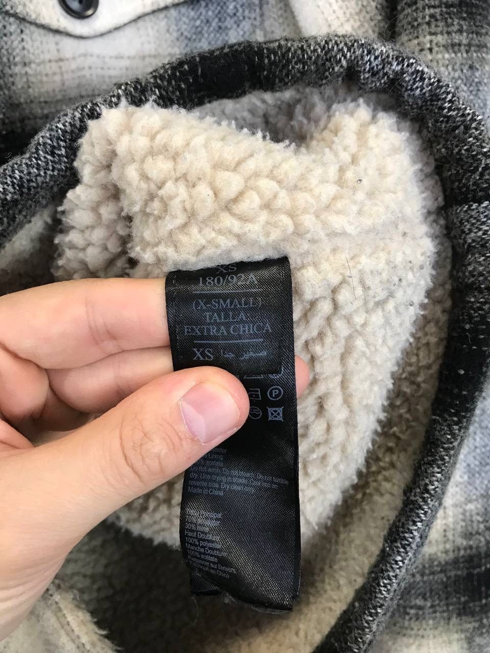 Allsaints Allsaints Sherpa flannel shirt Size US XS / EU 42 / 0 - 6 Thumbnail