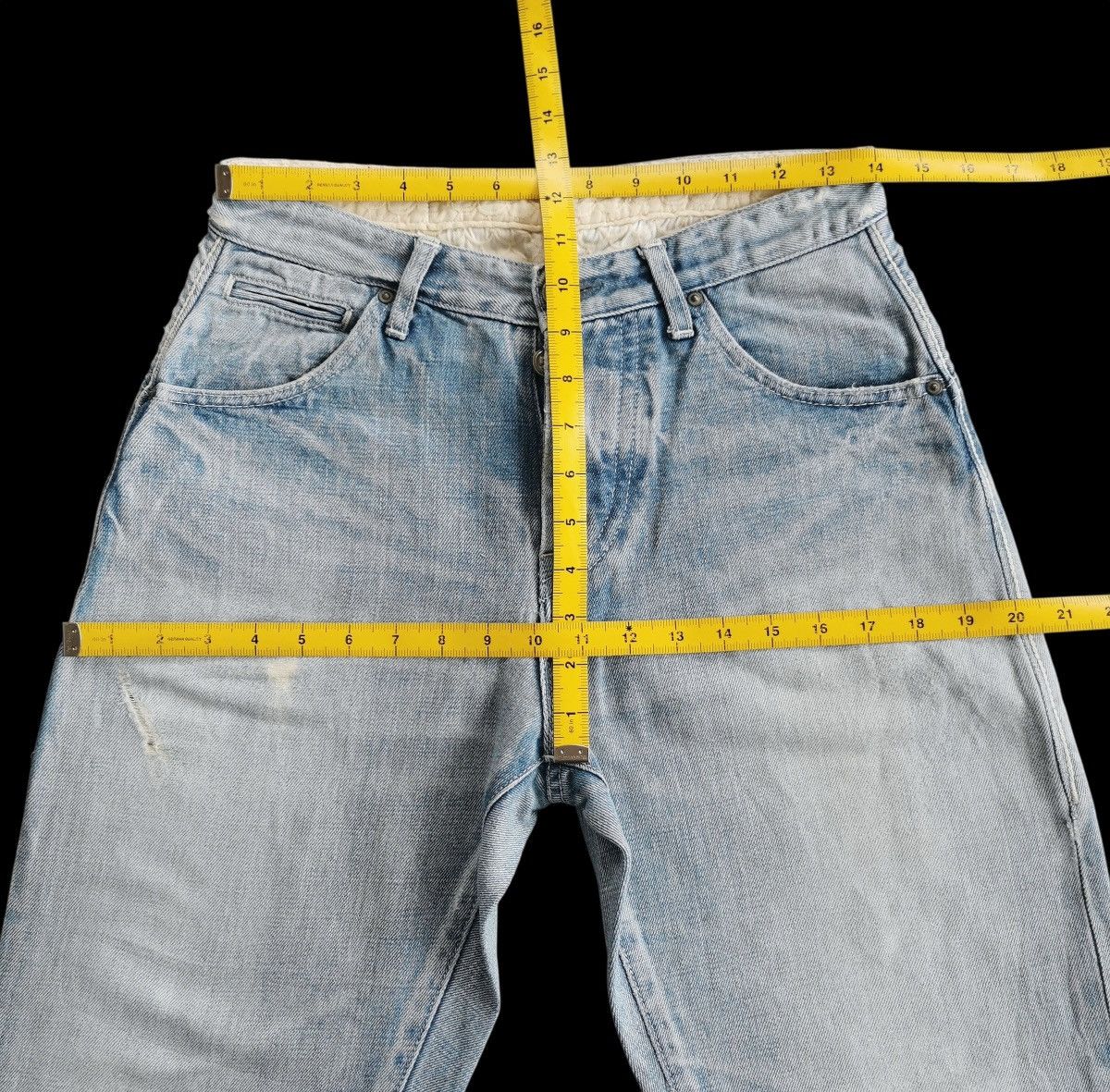 mina perhonen Mina Perhonen Baggy Selvedge Jeans Size 28" / US 6 / IT 42 - 14 Thumbnail