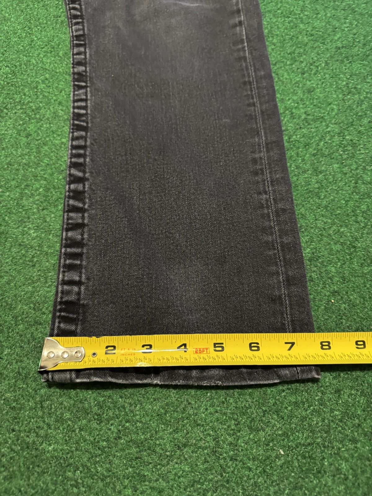 True Religion True Religion Black Denim Straight Leg 34x26 Y2K Jeans Size US 34 / EU 50 - 9 Thumbnail