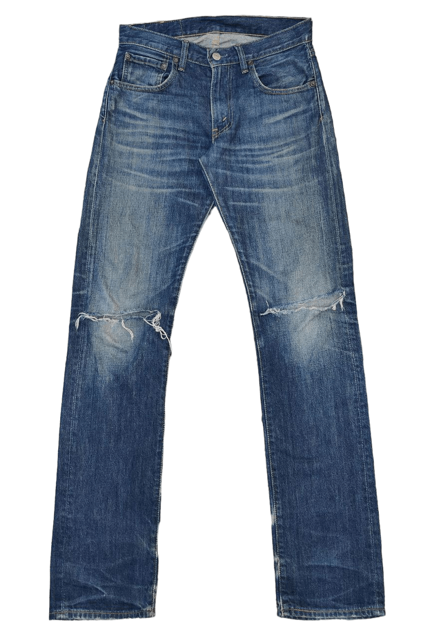 Levi's Levi's 505 28x33 Distressed Denim Size US 30 / EU 46 - 1 Thumbnail