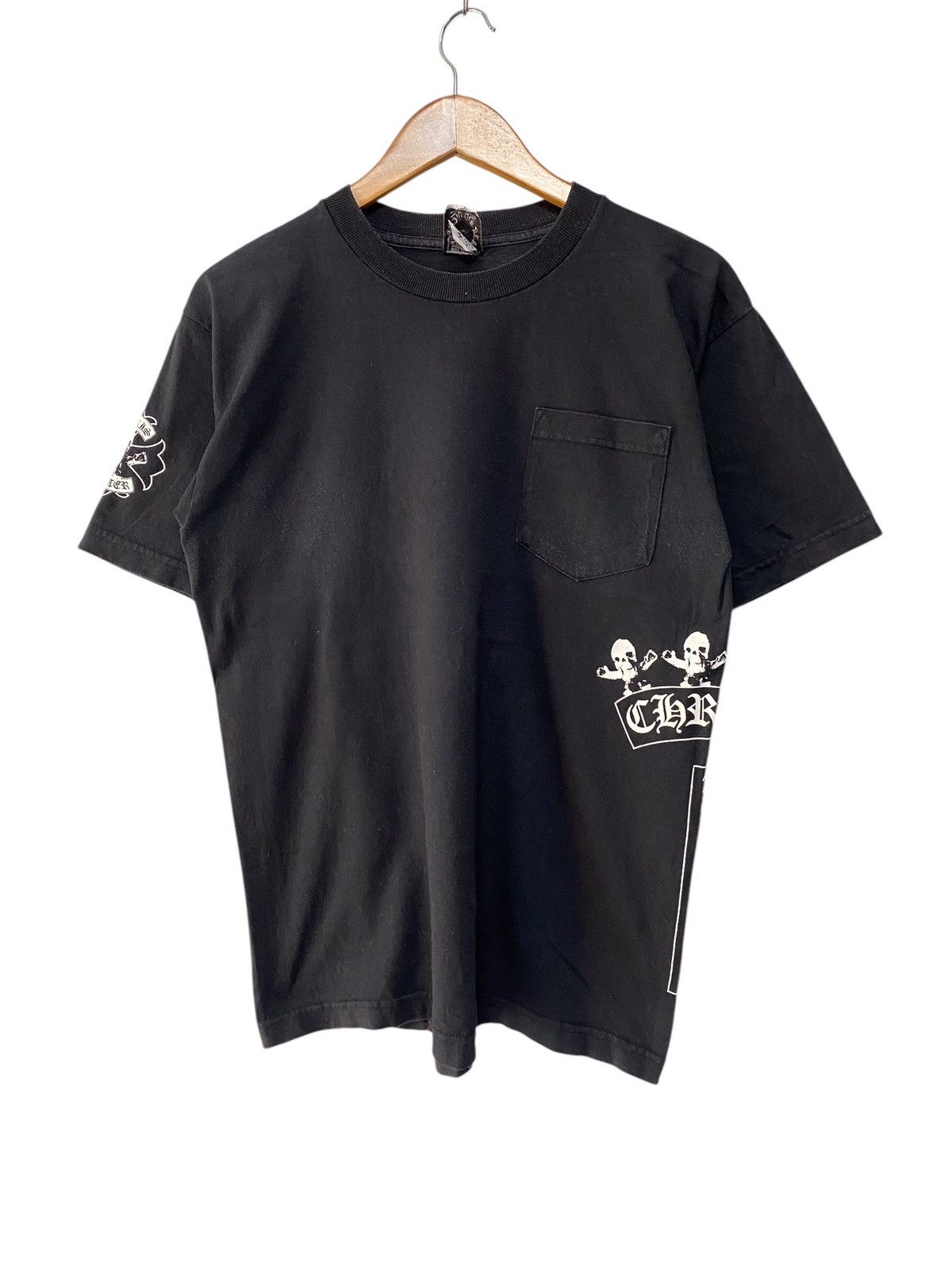 Chrome Hearts × Vintage Chrome Hearts x foti vintage tee side logo Size US M / EU 48-50 / 2 - 2 Thumbnail