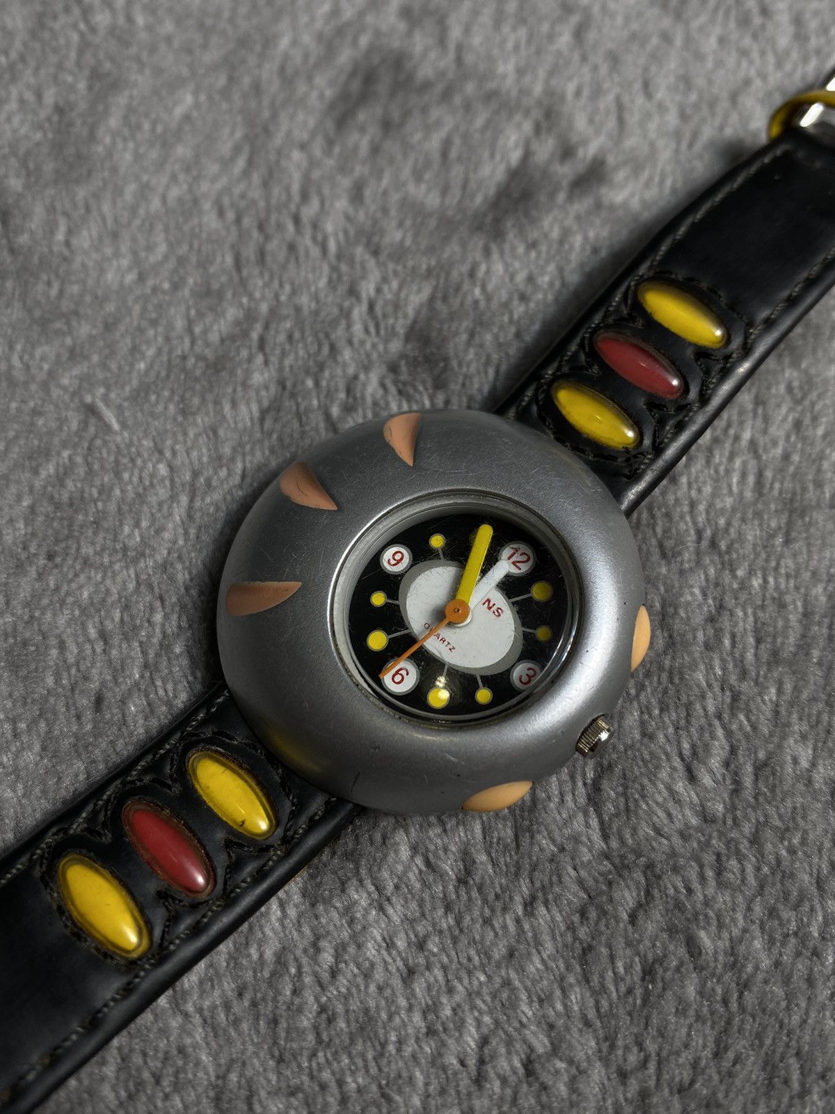 Japanese Brand × Jewelry × Vintage Futuristic Vintage Japanese Style Twins Design Watch Size ONE SIZE - 6 Thumbnail