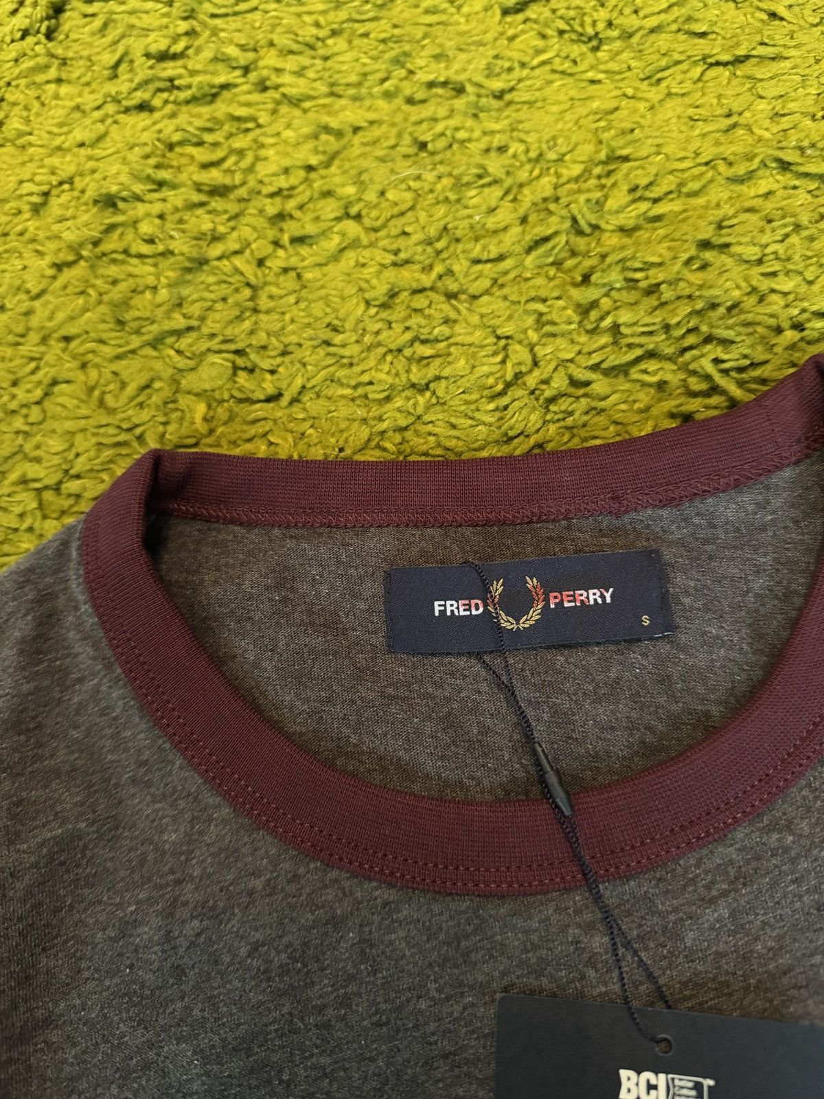 Designer × Fred Perry Fred Perry NWT knit logo minimalist t-shirt Size US S / EU 44-46 / 1 - 4 Thumbnail