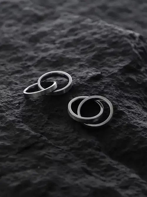 VIBE Retro punk rings Size ONE SIZE - 2 Thumbnail