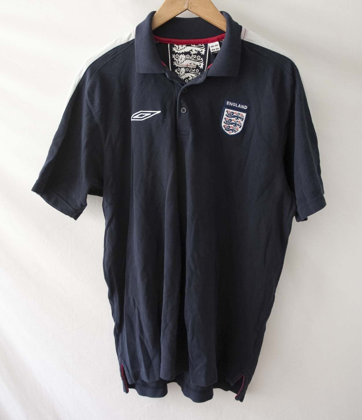 Umbro England Soccer National Team Polo Size L Umbro Size US L / EU 52-54 / 3 - 2 Thumbnail