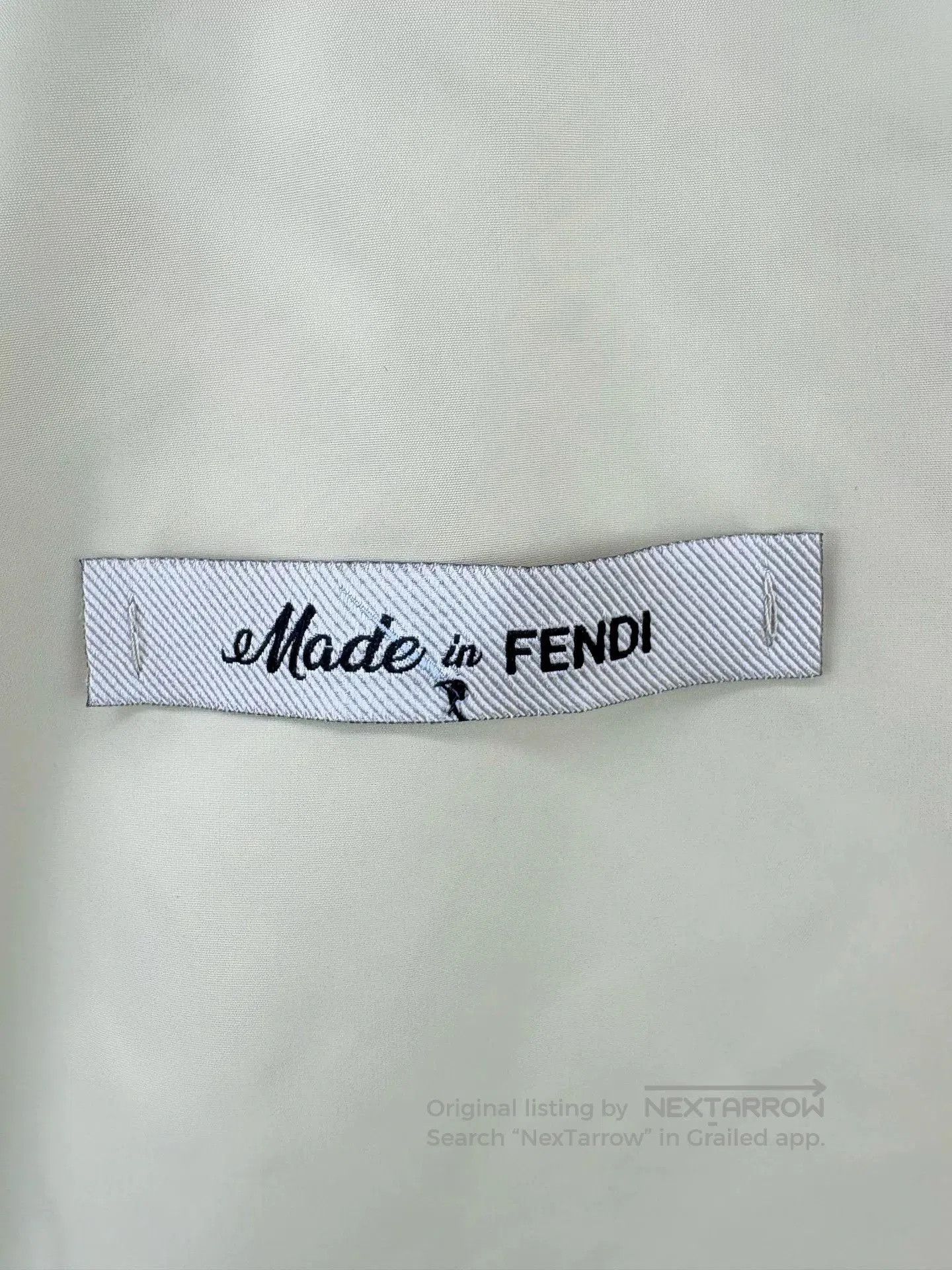 Fendi reversible hooded jacket with Fendi logo. Size US L / EU 52-54 / 3 - 4 Thumbnail