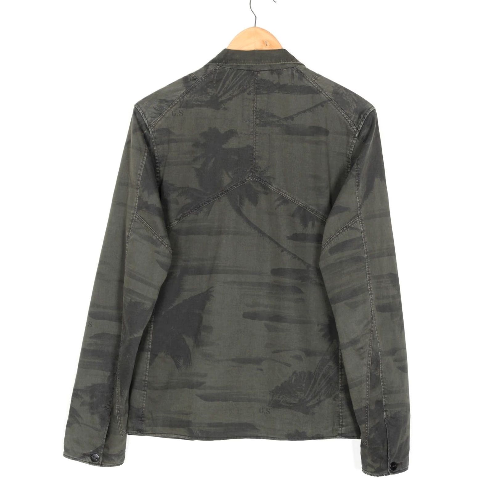 G-Star G-STAR RAW CARGO NORRIS PALM BLAZER Jacket Men M Khaki C Size 40R - 2 Thumbnail