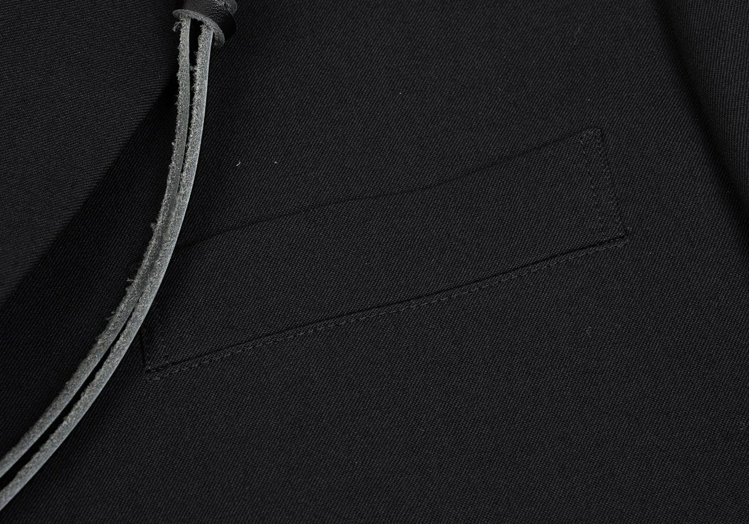 Yohji Yamamoto Yohji Yamamoto Wool Gabardine Long Jacket Size US L / EU 52-54 / 3 - 6 Thumbnail