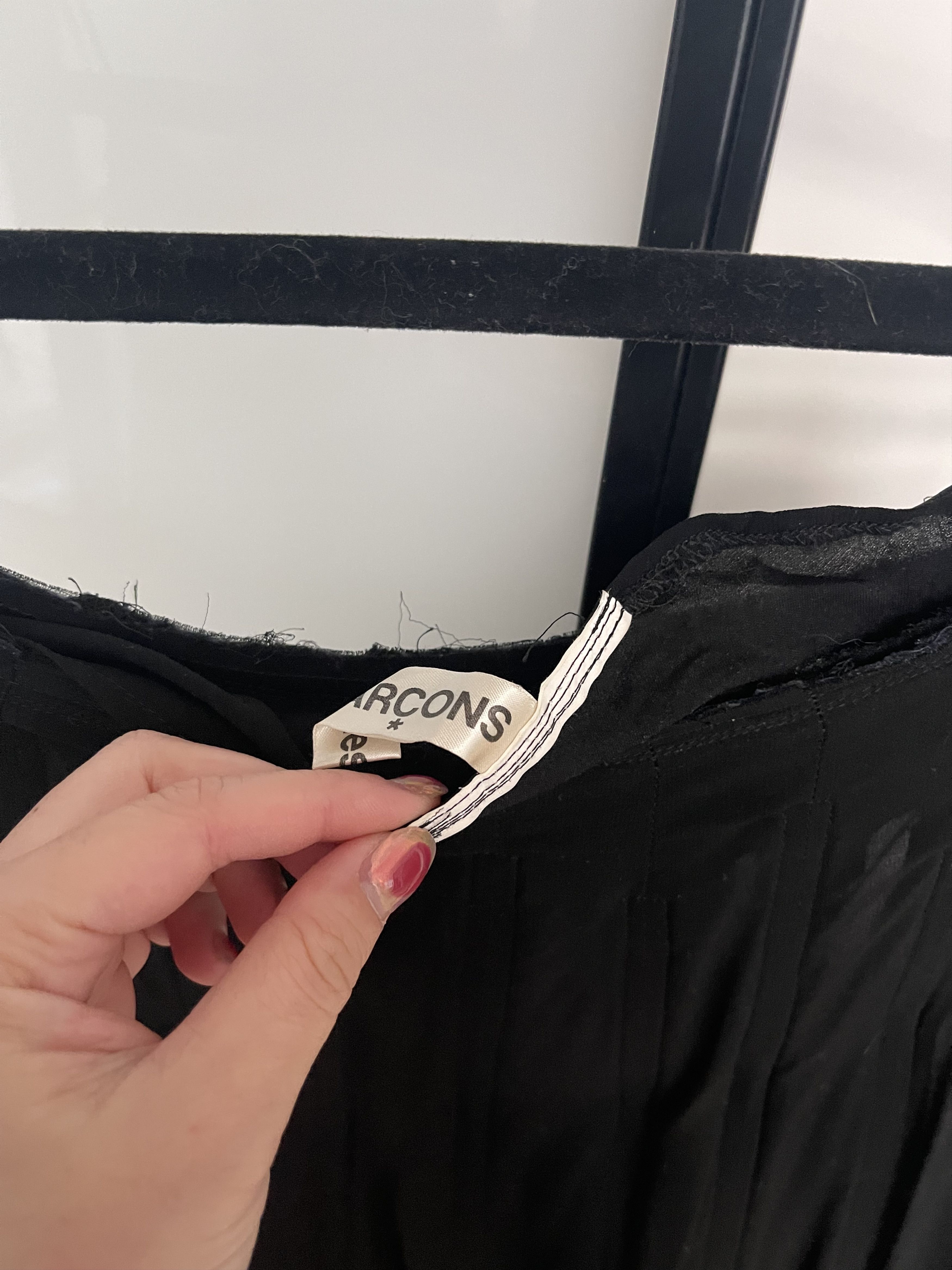 Comme des Garcons Comme des Garcons SS 2015 “Biker Ballerina” Black Skirt Sz S Size 27" / US 4 / IT 40 - 8 Thumbnail