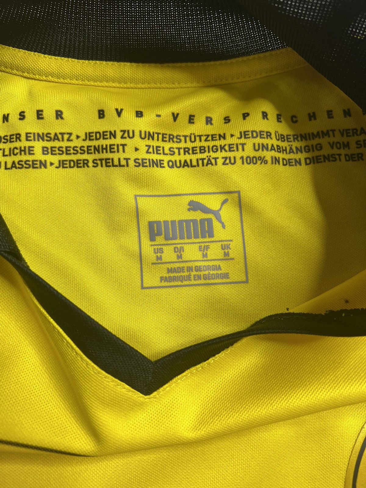 Puma Borussia Dortmund Cup T-Shirt Jersey Soccer Size US M / EU 48-50 / 2 - 6 Thumbnail