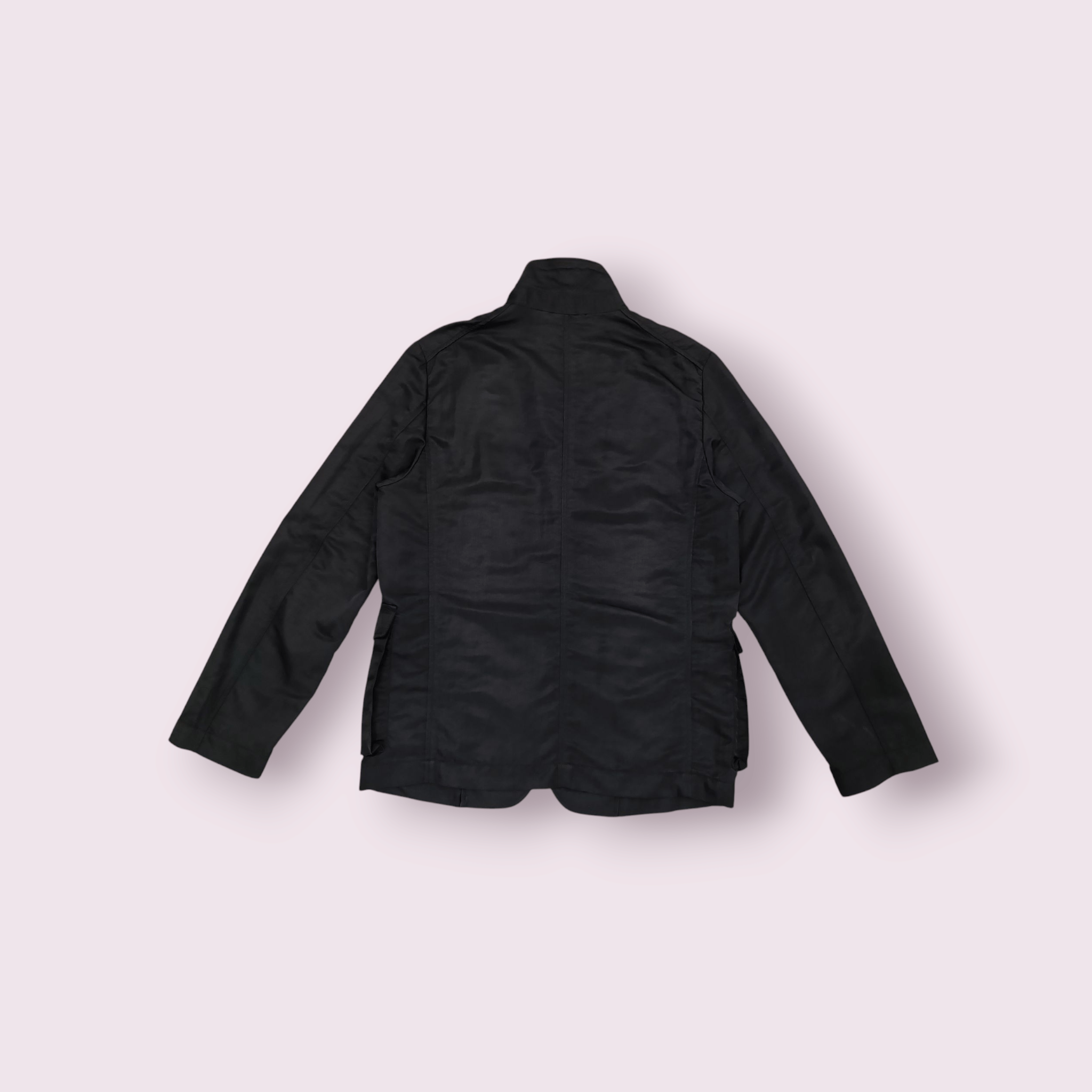 Adidas × Designer LIMITED SAMPLE Adidas The Three Stripes Blazer Mens Black Size 42S - 2 Thumbnail