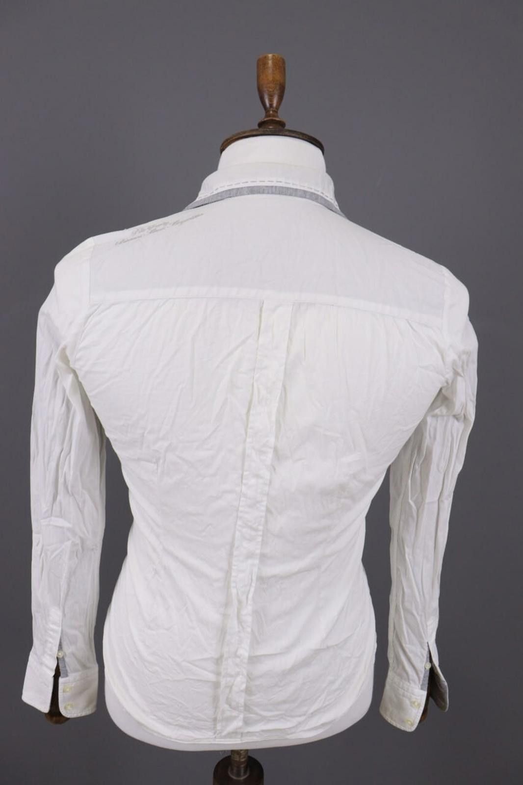 La Martina La Martina White Long Sleeve Button Down Shirt Size M Size US M / EU 48-50 / 2 - 11 Thumbnail