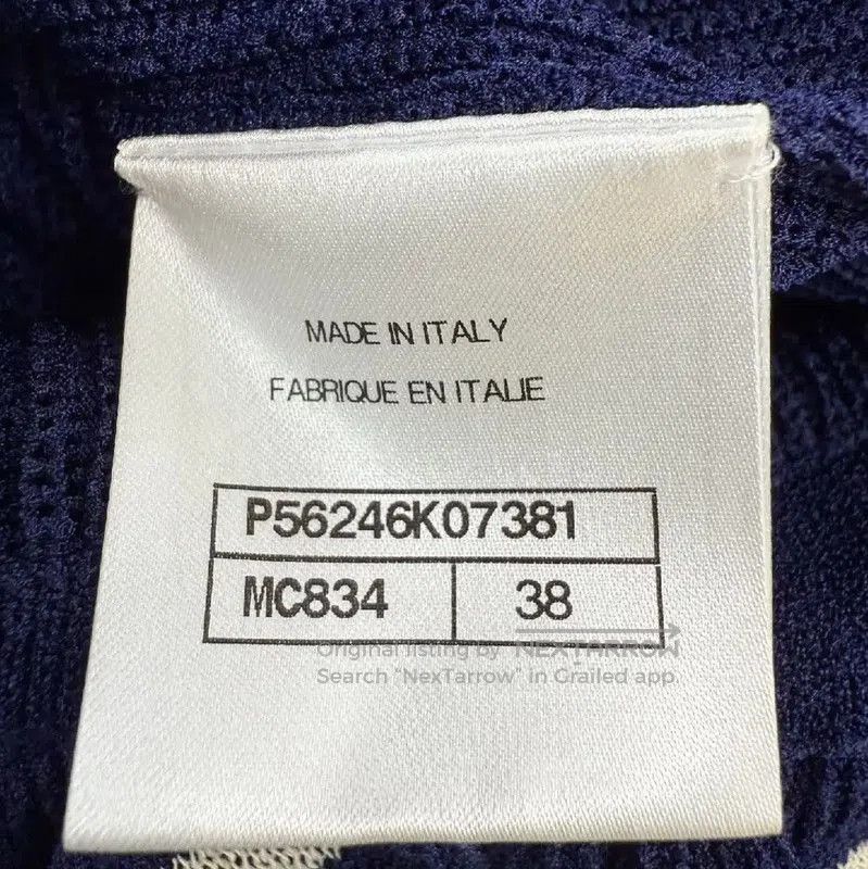 Chanel Chanel Knit Dress with Striped Skirt . Size M / US 6-8 / IT 42-44 - 4 Thumbnail