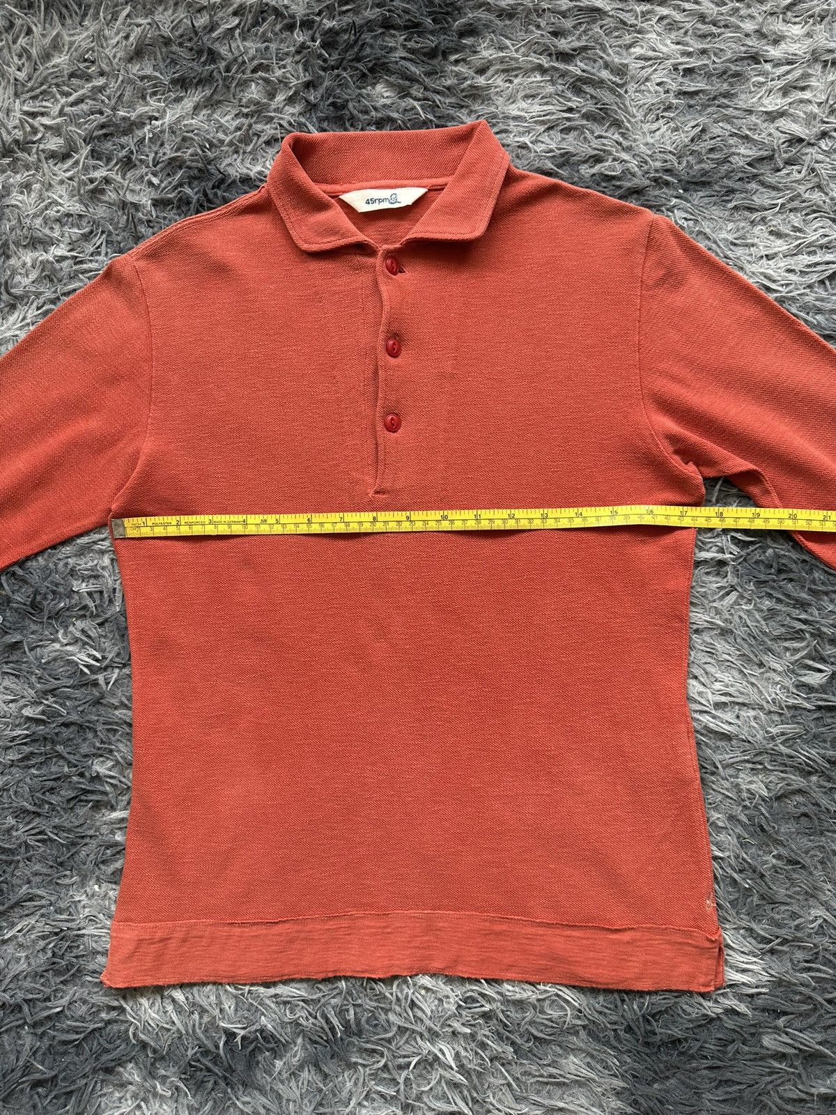 00’s 45RPM polo long sleeve