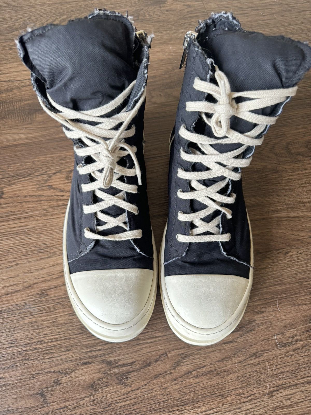 Rick Owens RICK OWENS DRKSHDW Black Murray Sneakers Size US 12 / EU 45 - 3 Thumbnail