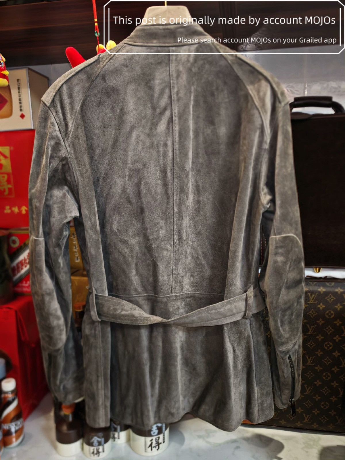 Gucci Sz 52 Gucci Lamb Leather Suede M65 Leather Jacket mojos1147 Size US L / EU 52-54 / 3 - 3 Thumbnail